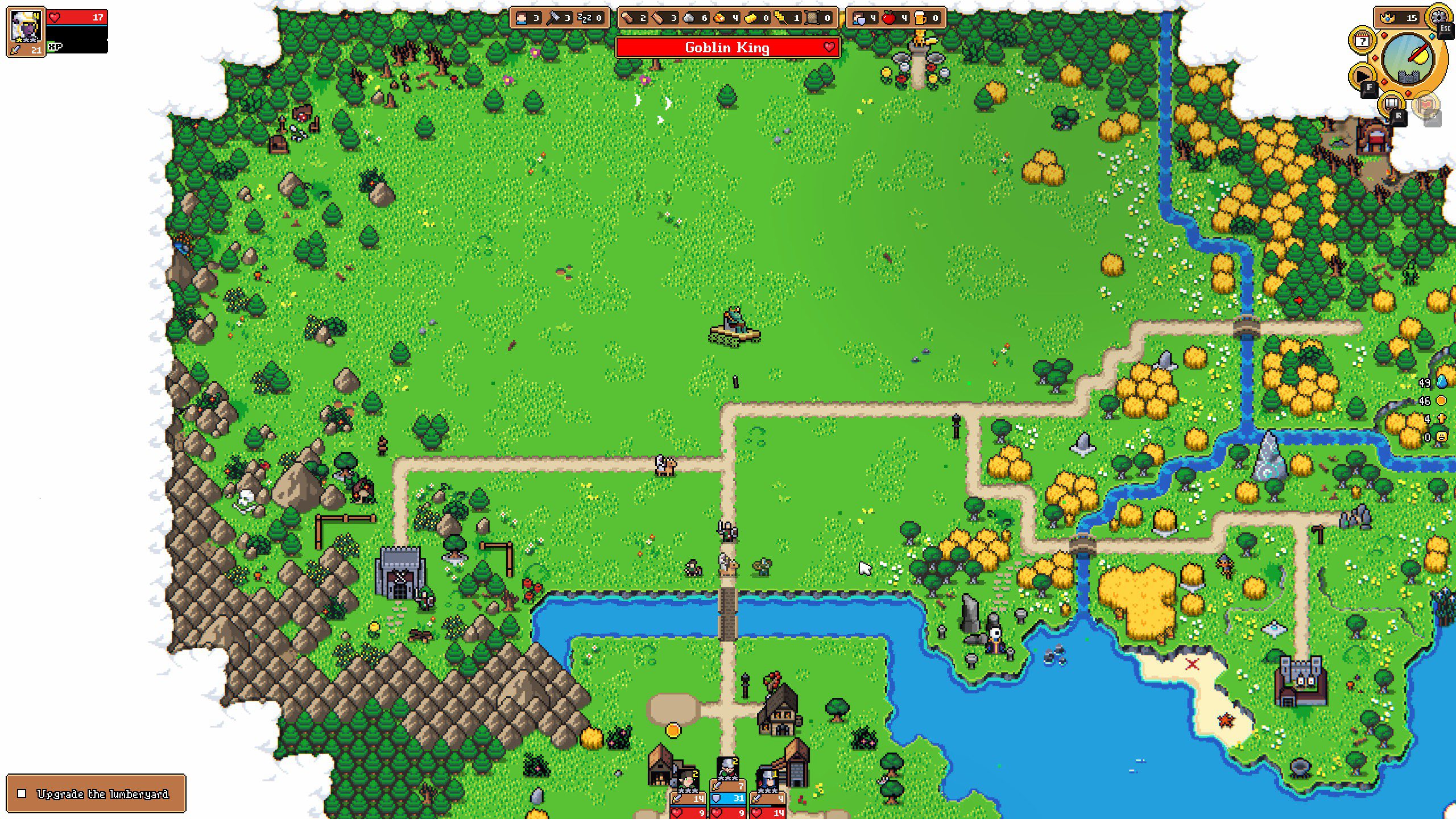 Super Fantasy Kingdom Screenshot 03 Super Fantasy Kingdom Goblin King Boss Fight