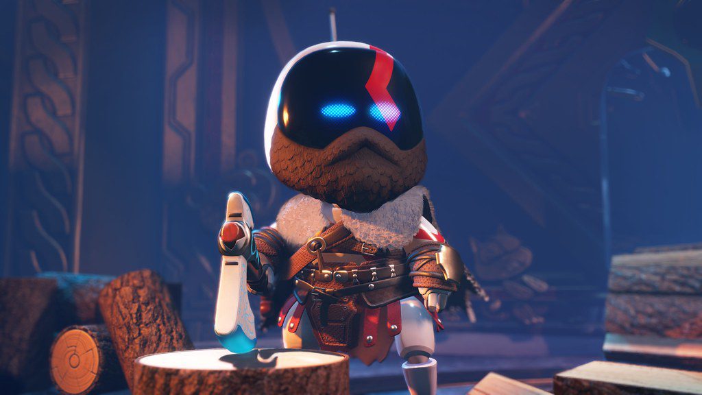 Astro Bot PS5 screenshot Kratos Astro Bot PS5 screenshot Kratos