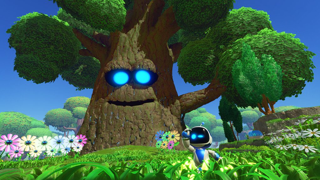 Astro Bot PS5 screenshot tree