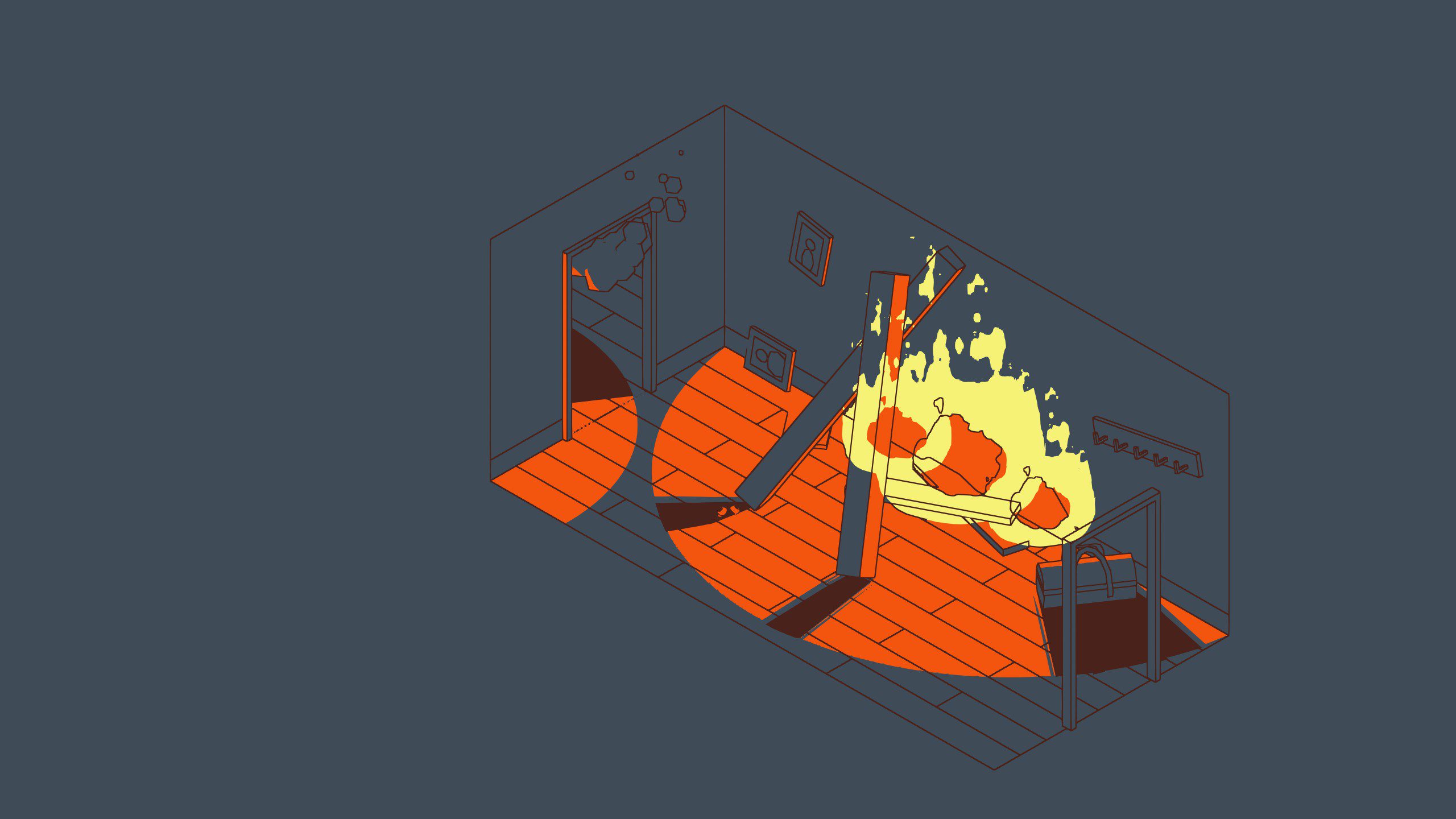 SCHiM, a dark room on fire