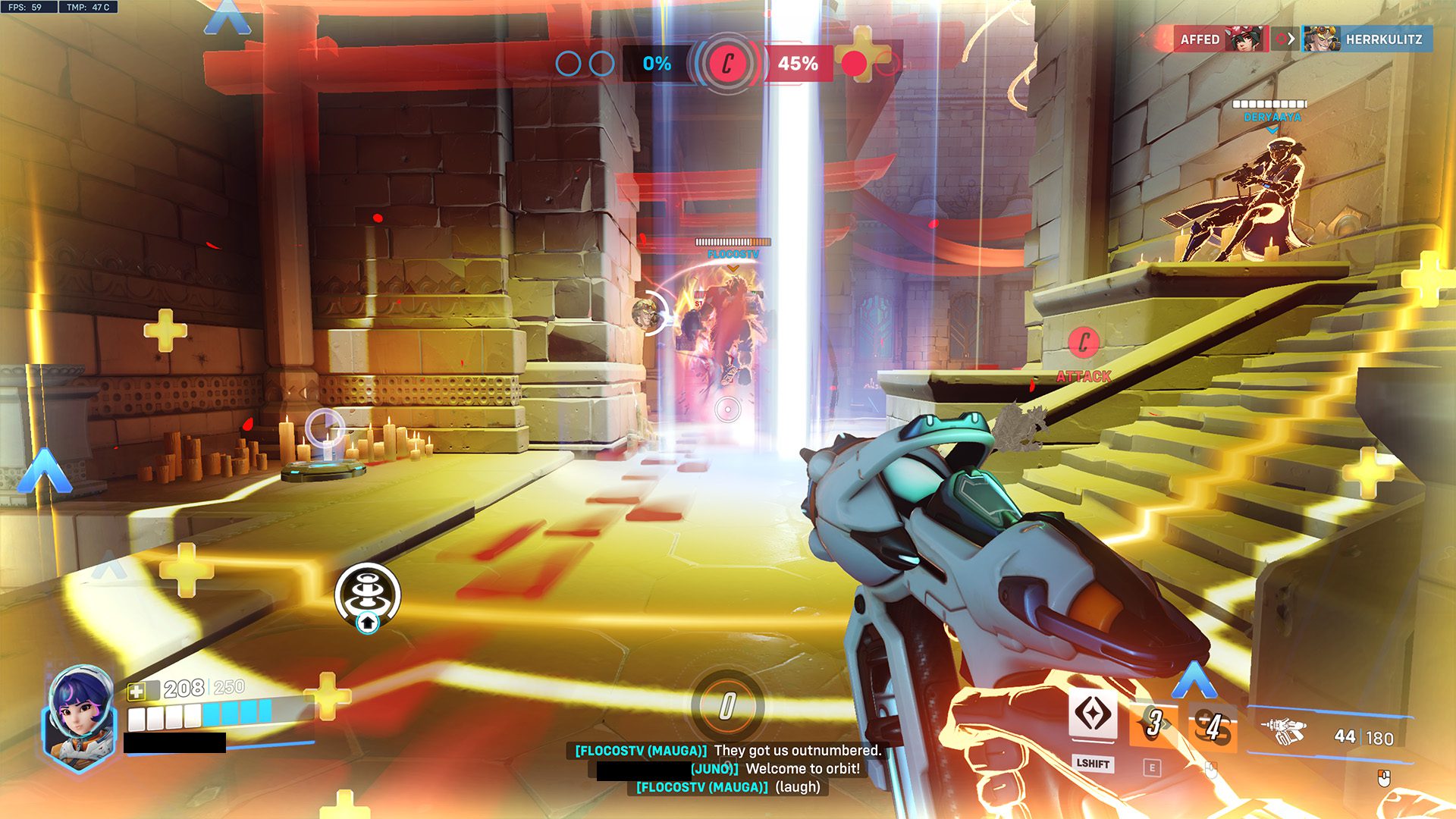 Juno Overwatch 2 GG Orbital Ray