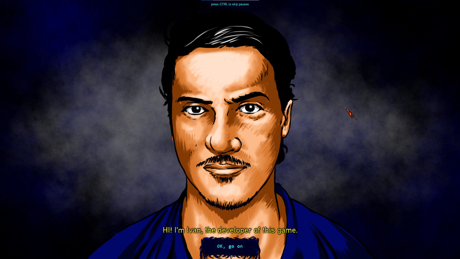 KrngIvan The character of the developer Ivan Venturi inside the game