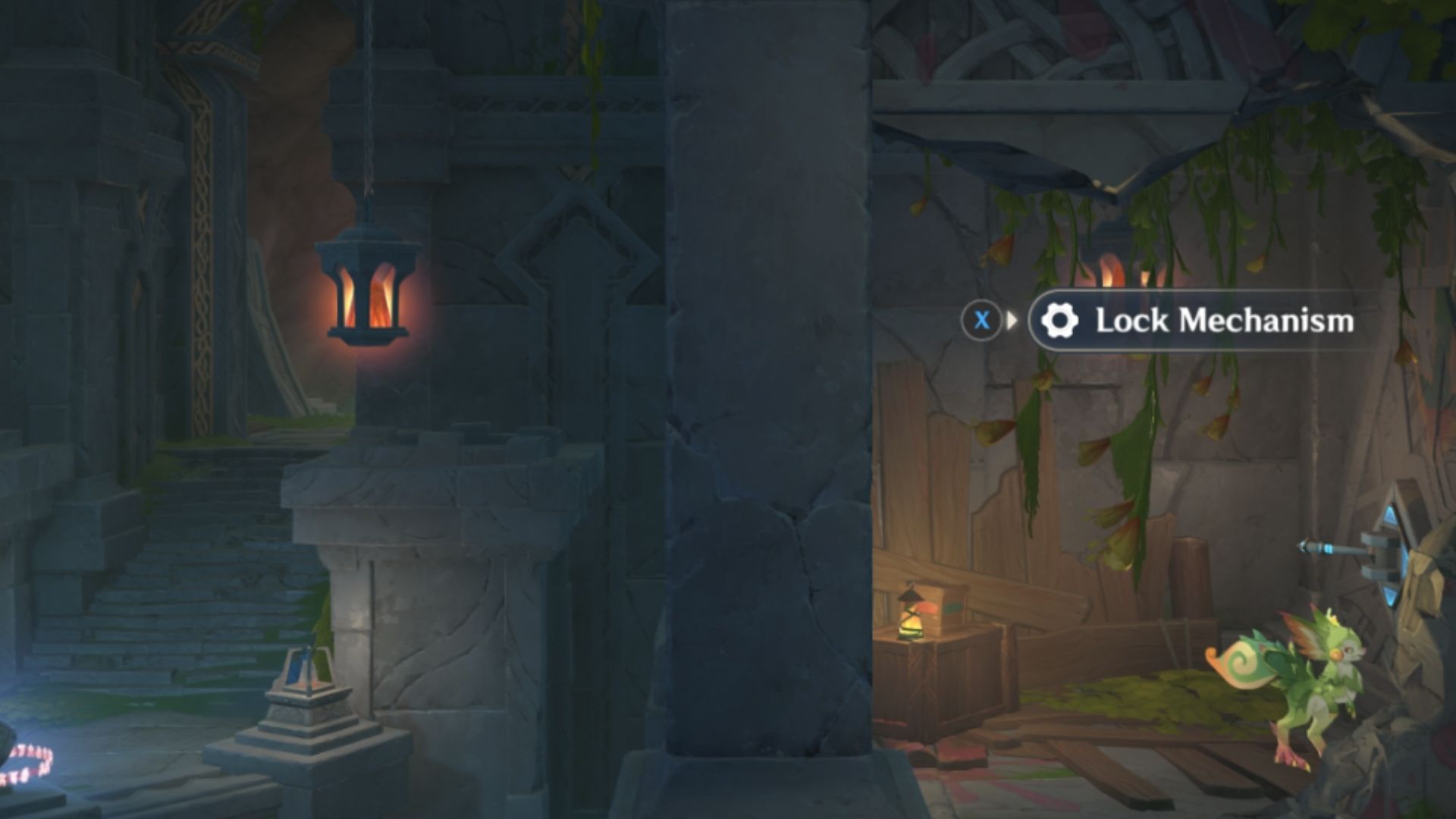 solving the ruin puzzle in to the night, what is the night genshin impact