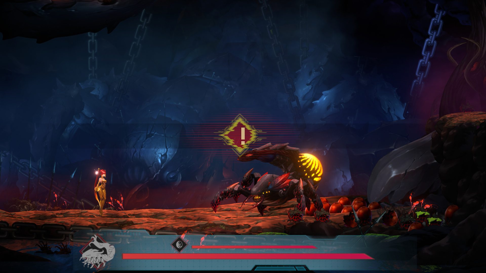 Bosses often have weak spots that reduce damage to their main health bars until destroyed Bosses often have weak spots that reduce damage to their main health bars until destroyed
