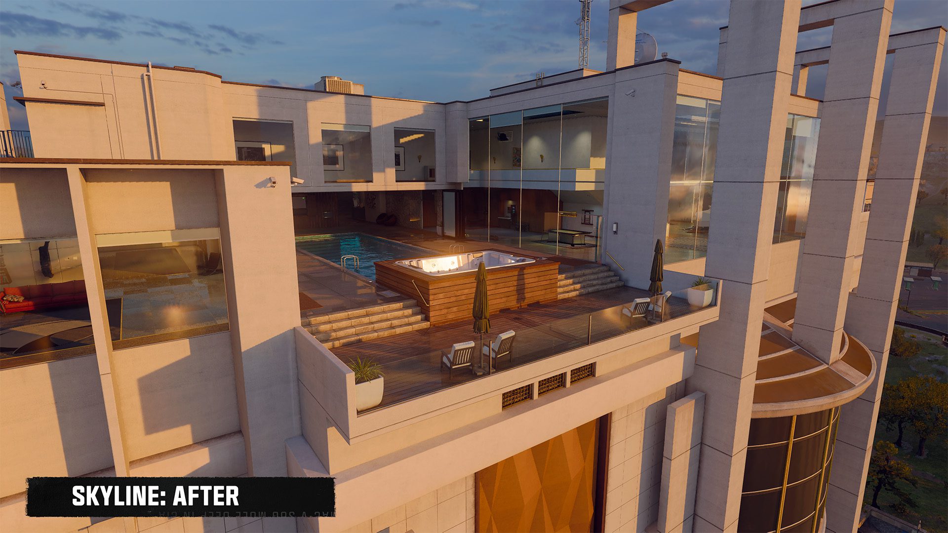 Black Ops 6 screenshot Skyline map