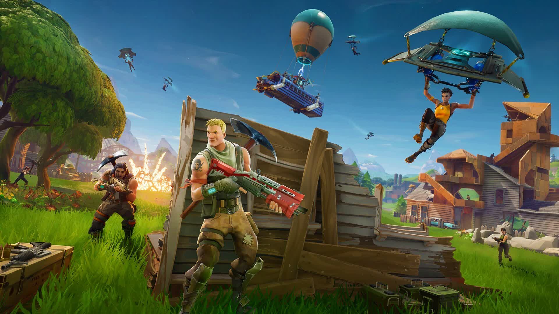 Fortnite original season 1 art battle royale
