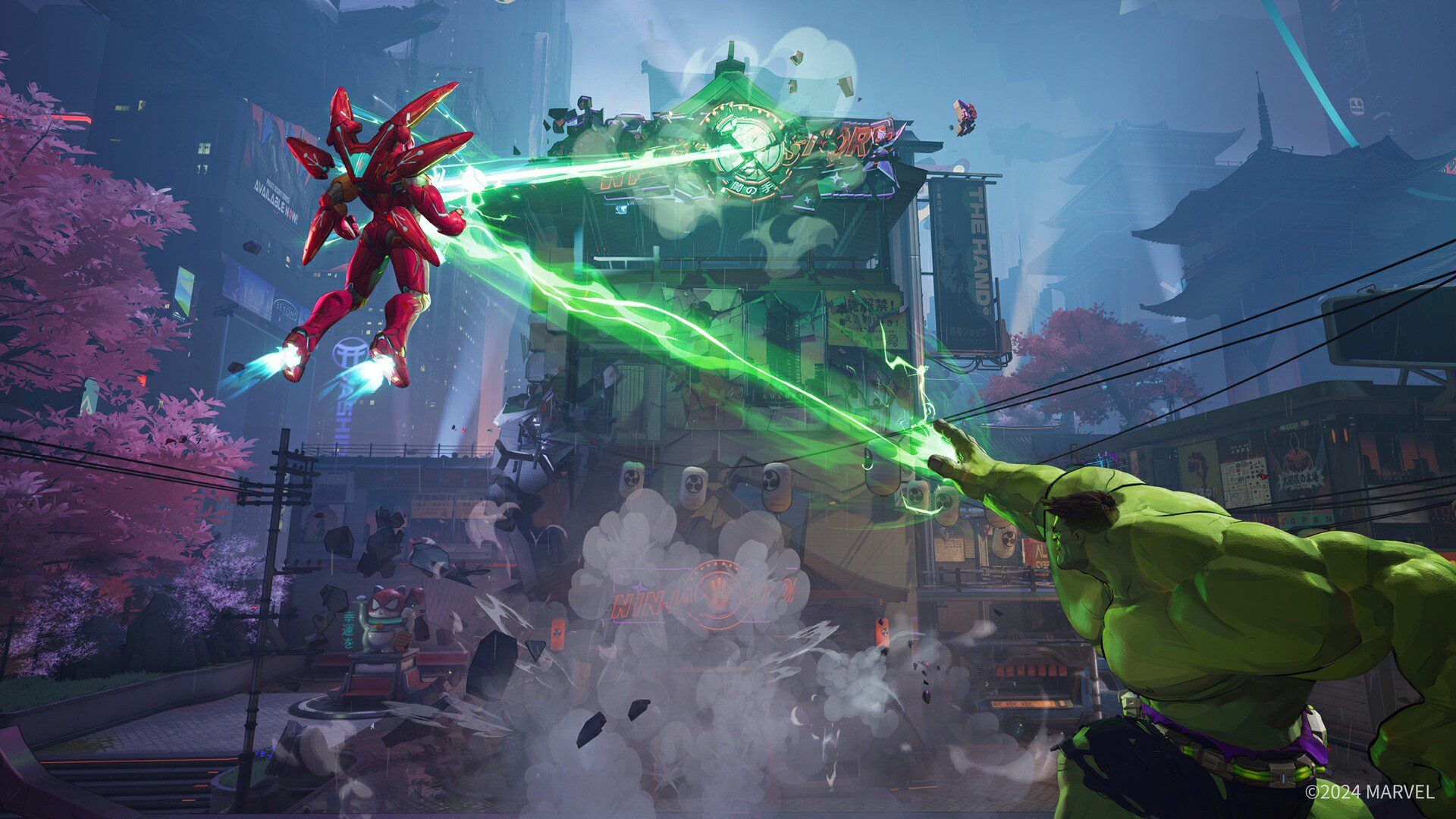 Marvel Rivals screenshot Iron Man and Hulk