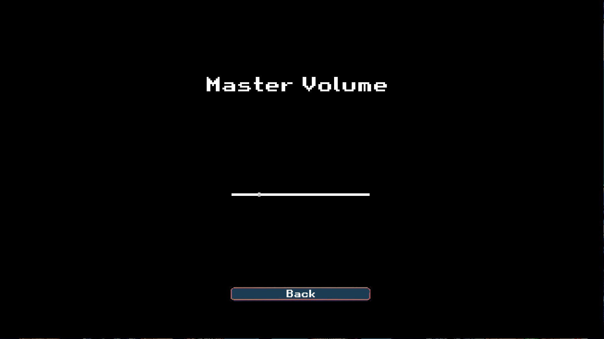 The menus, with small cutouts of the game in the background on the right and and bottom of the screen