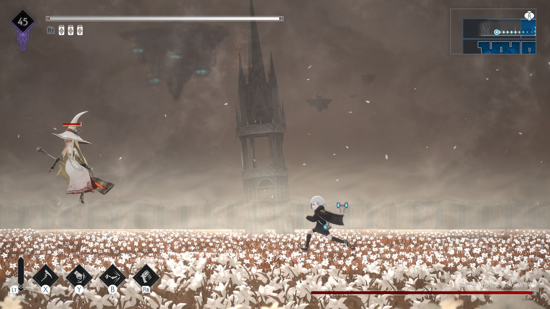 Each boss has a unique arena, unique combat, and a unique story to tell.