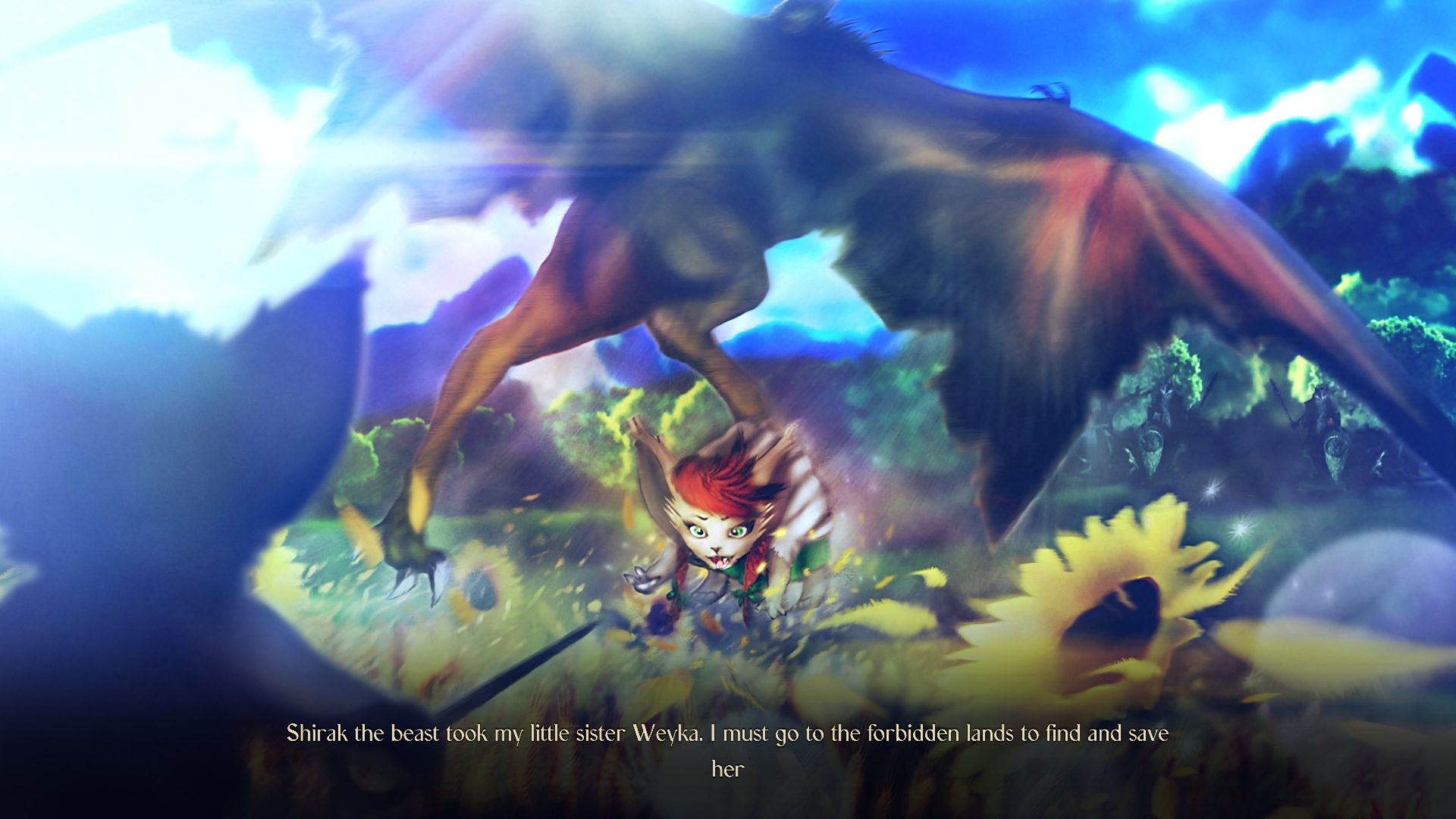 The game does have very cute drawn cut scenes to accompany the story, but the story is itself threadbare