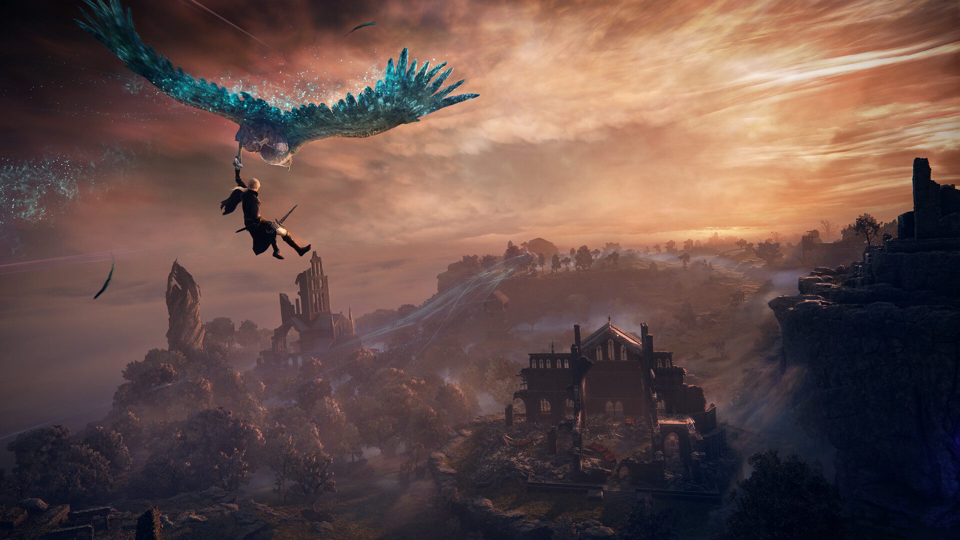 Elden Ring Nightreign screenshot flying Elden Ring Nightreign screenshot flying