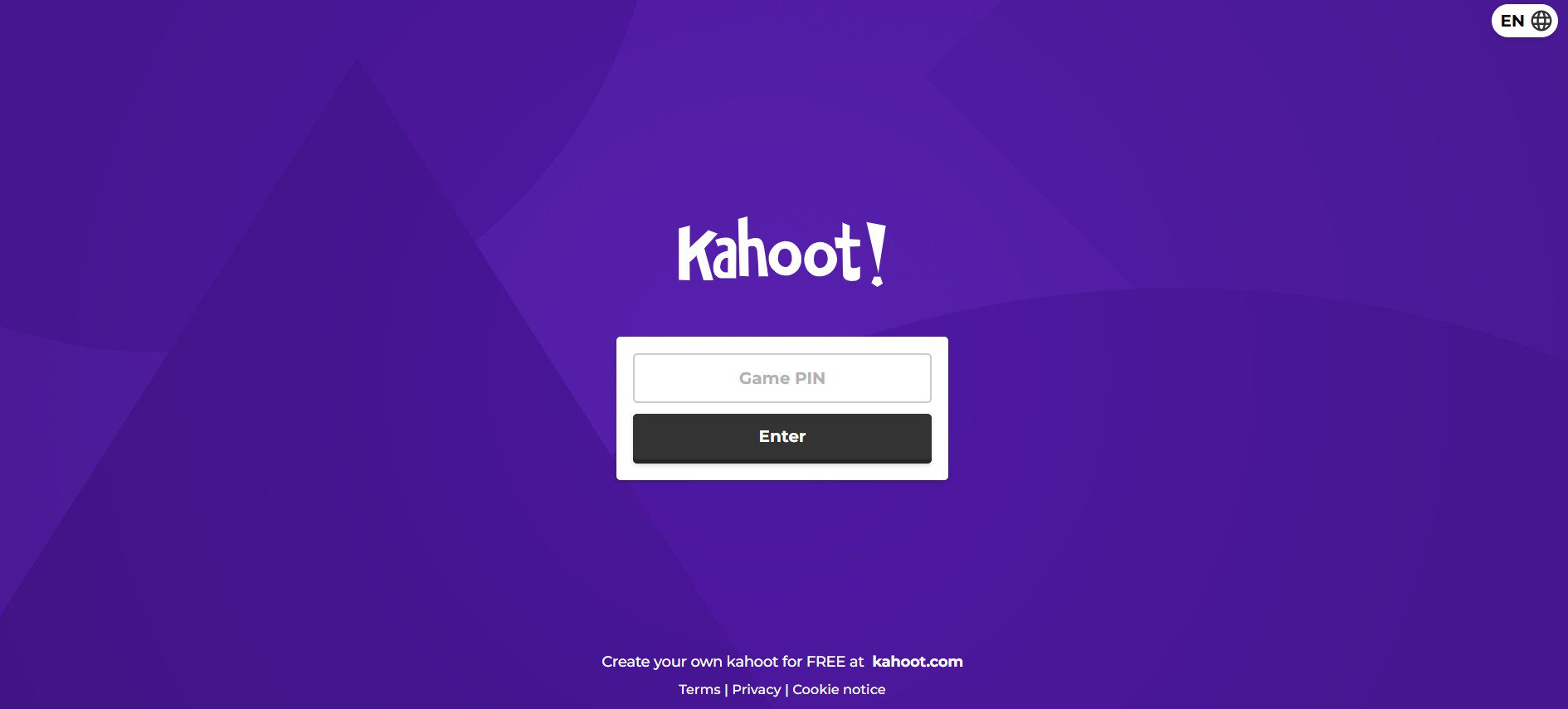 Kahoot Kahoot