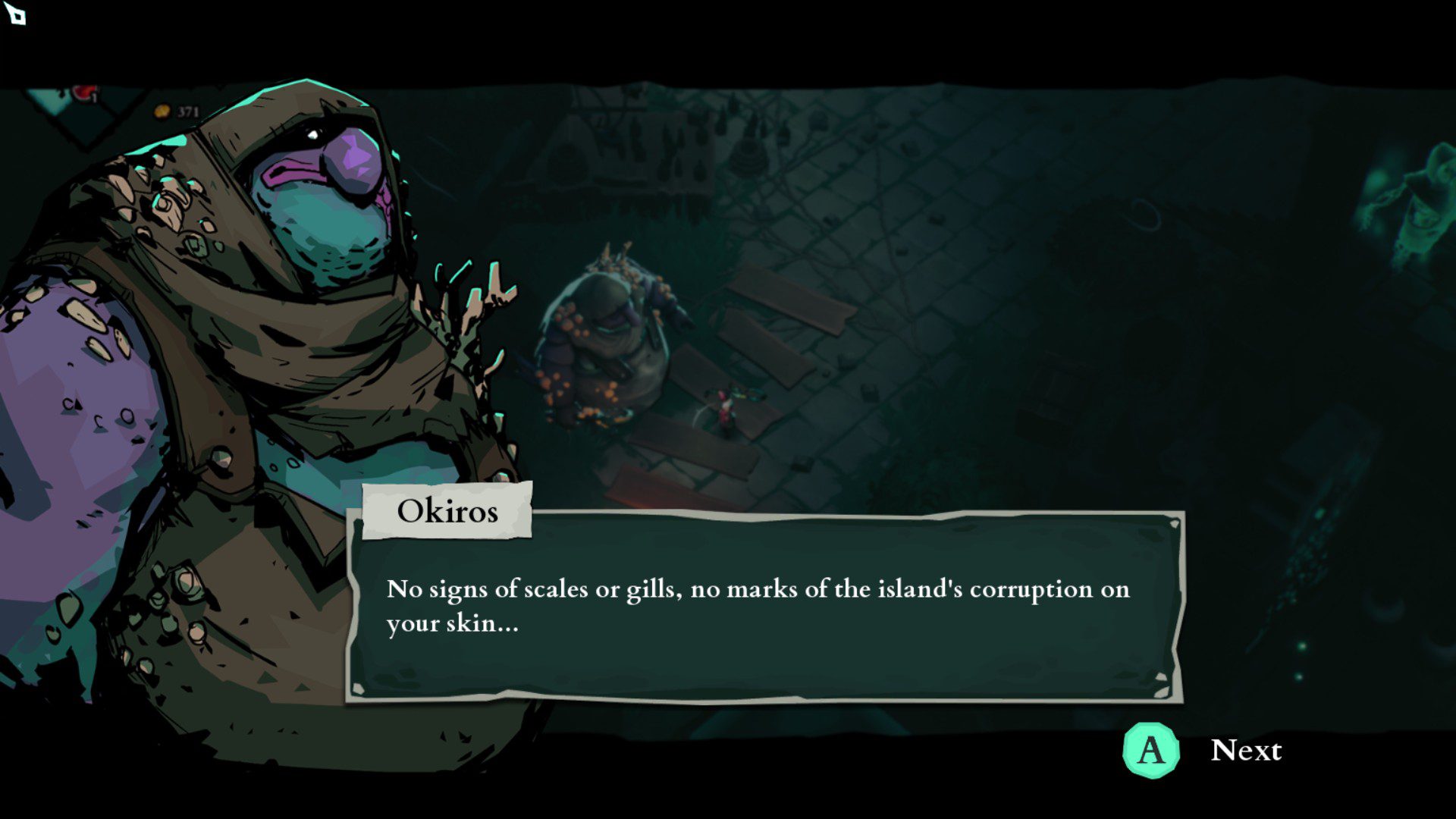 Mark of the deep character