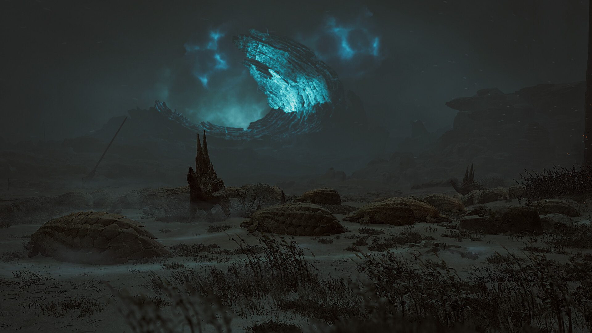Monster Hunter Wilds landscape screenshot Monster Hunter Wilds landscape screenshot