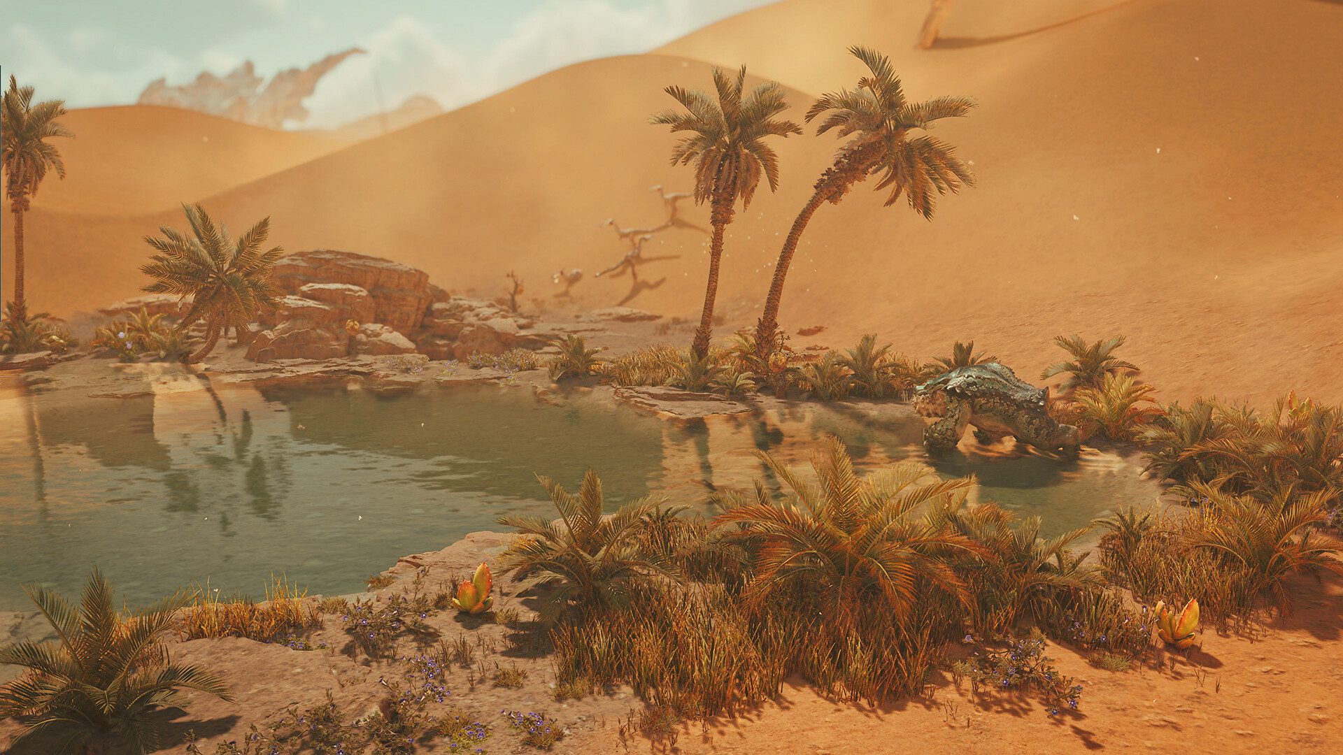 Monster Hunter Wilds screenshot desert zone
