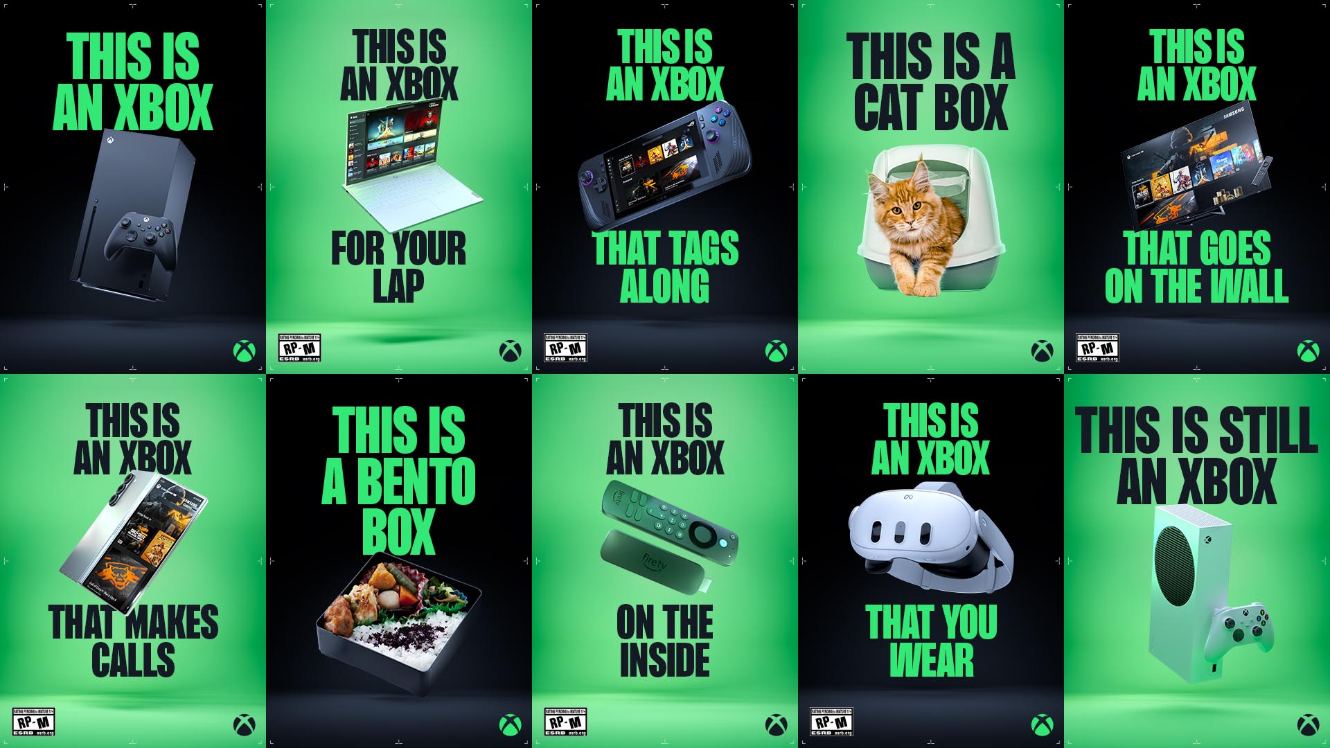 This Is An Xbox 1920x1080 ads posters collage