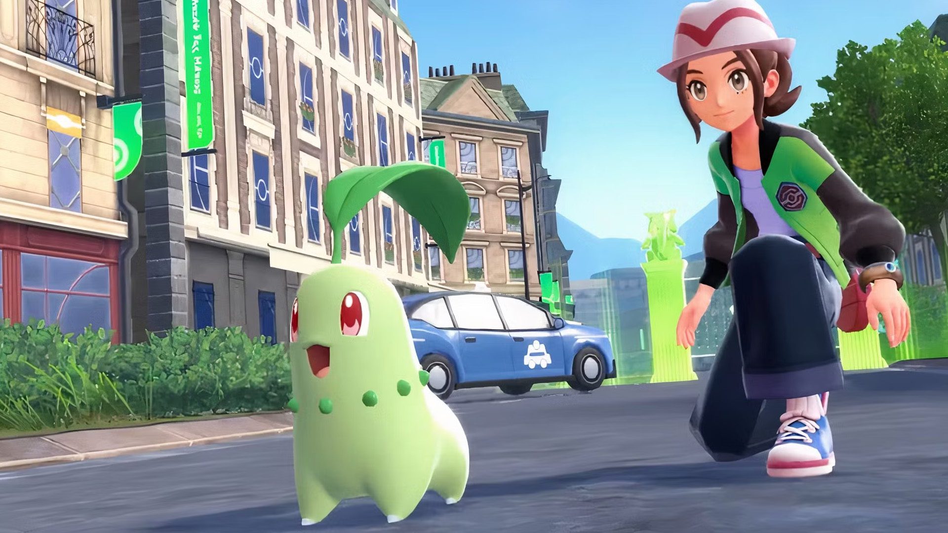 Chikorita Pokemon Legends ZA Appearance