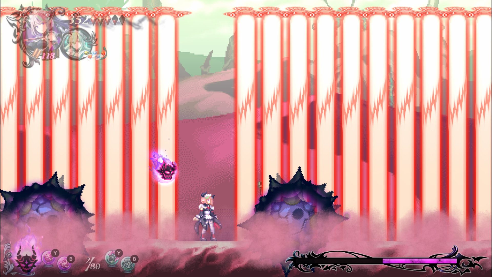 Each boss enemy you fight has plenty of personality and plenty of flashy attacks too.