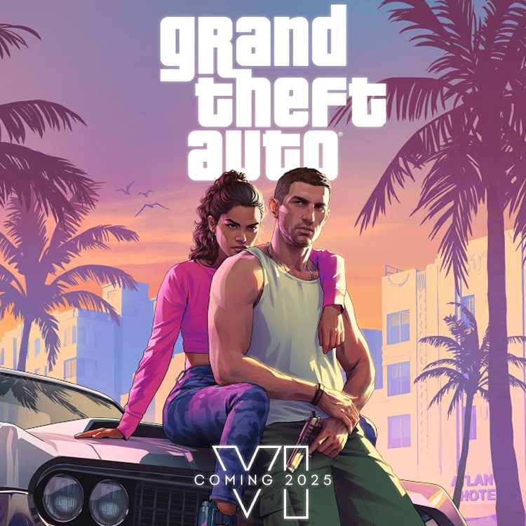 Grand Theft Auto GTA VI key art square