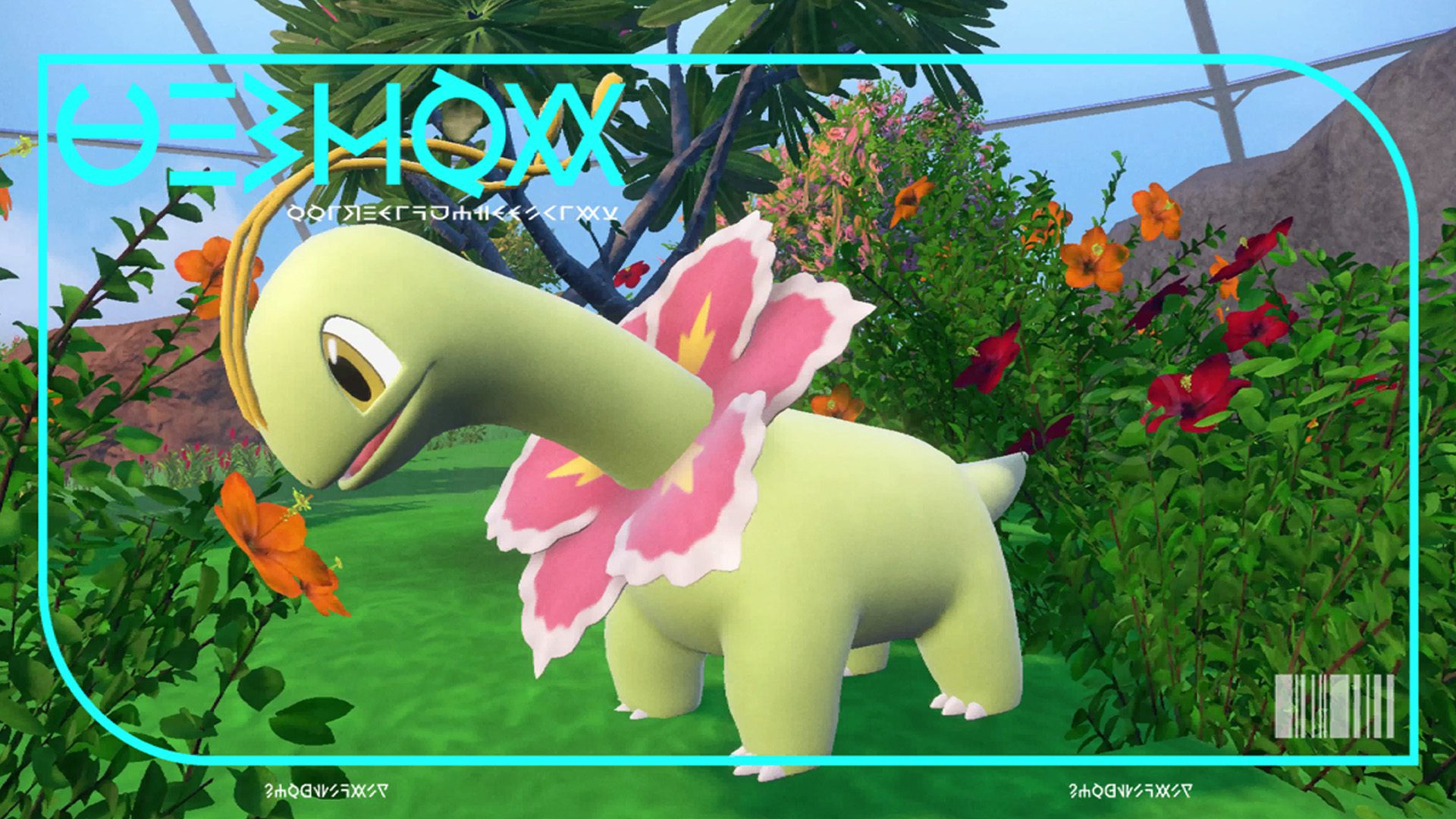 Meganium Pokemon Scarlet and Violet apperance pokedex