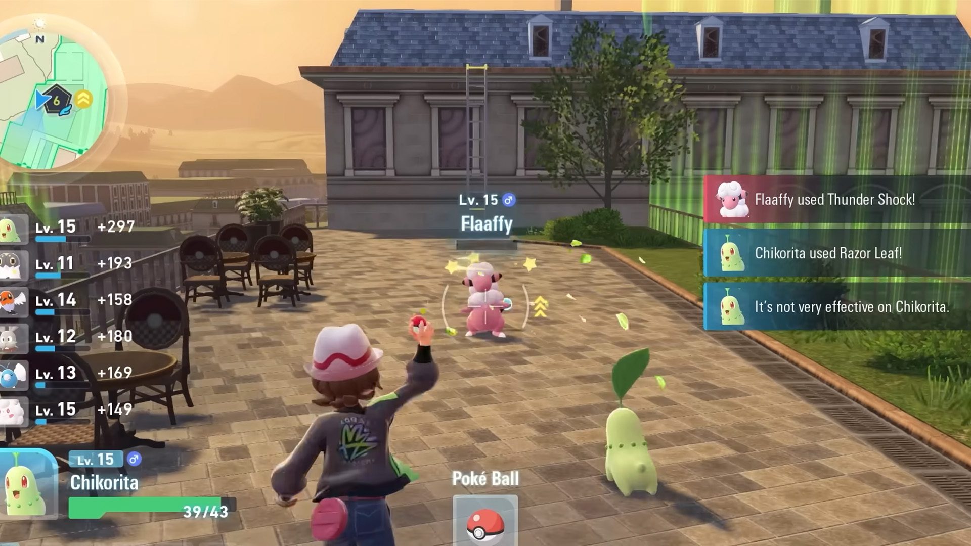 Pokemon Legends Z A Fainted Capture