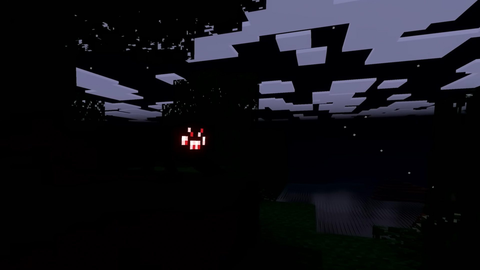 minecraft vibrant visuals spider in the dark screenshot minecraft vibrant visuals spider in the dark screenshot