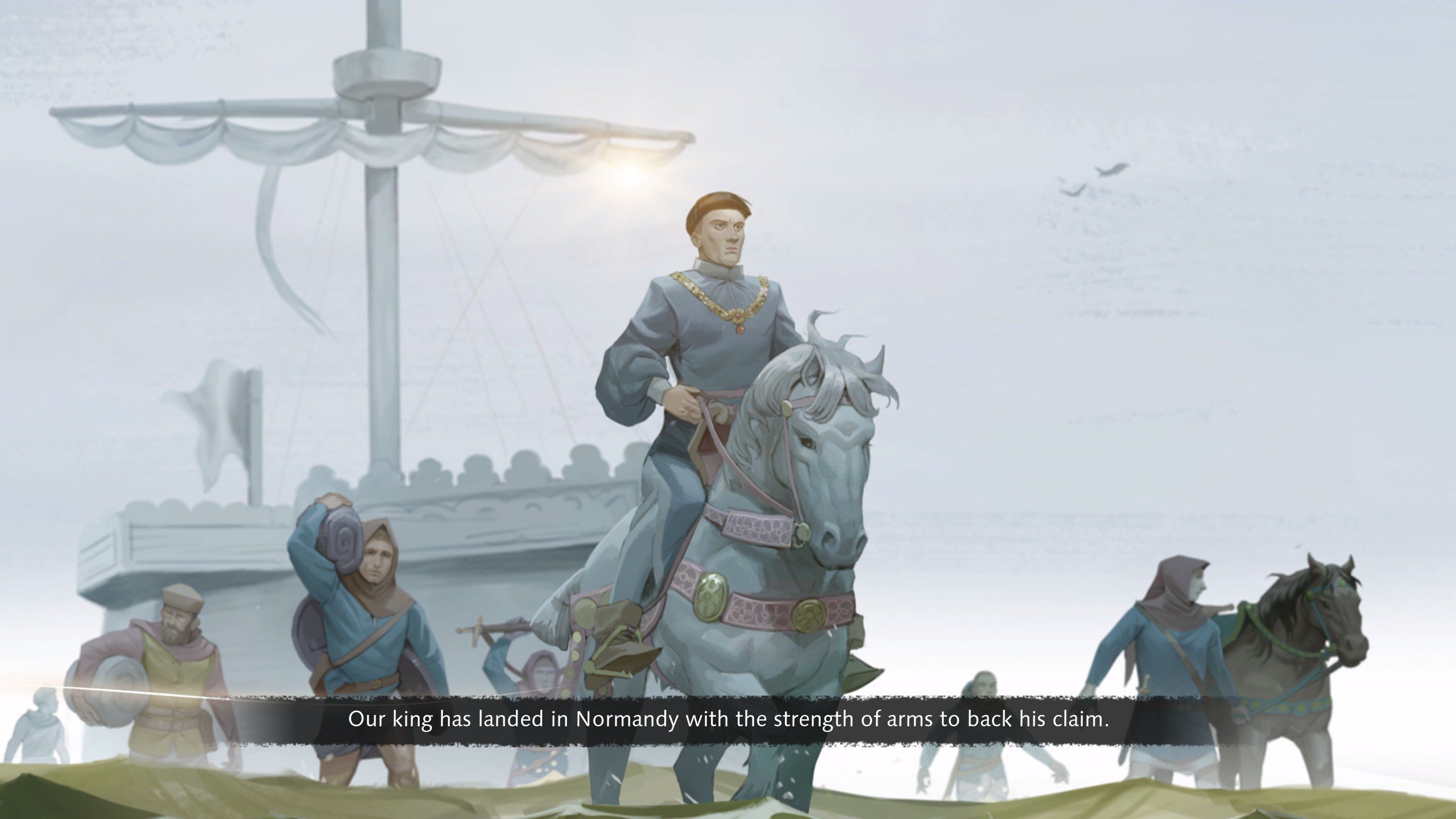 Age of Empires IV: Knights of Cross and Rose cutscene screenshot