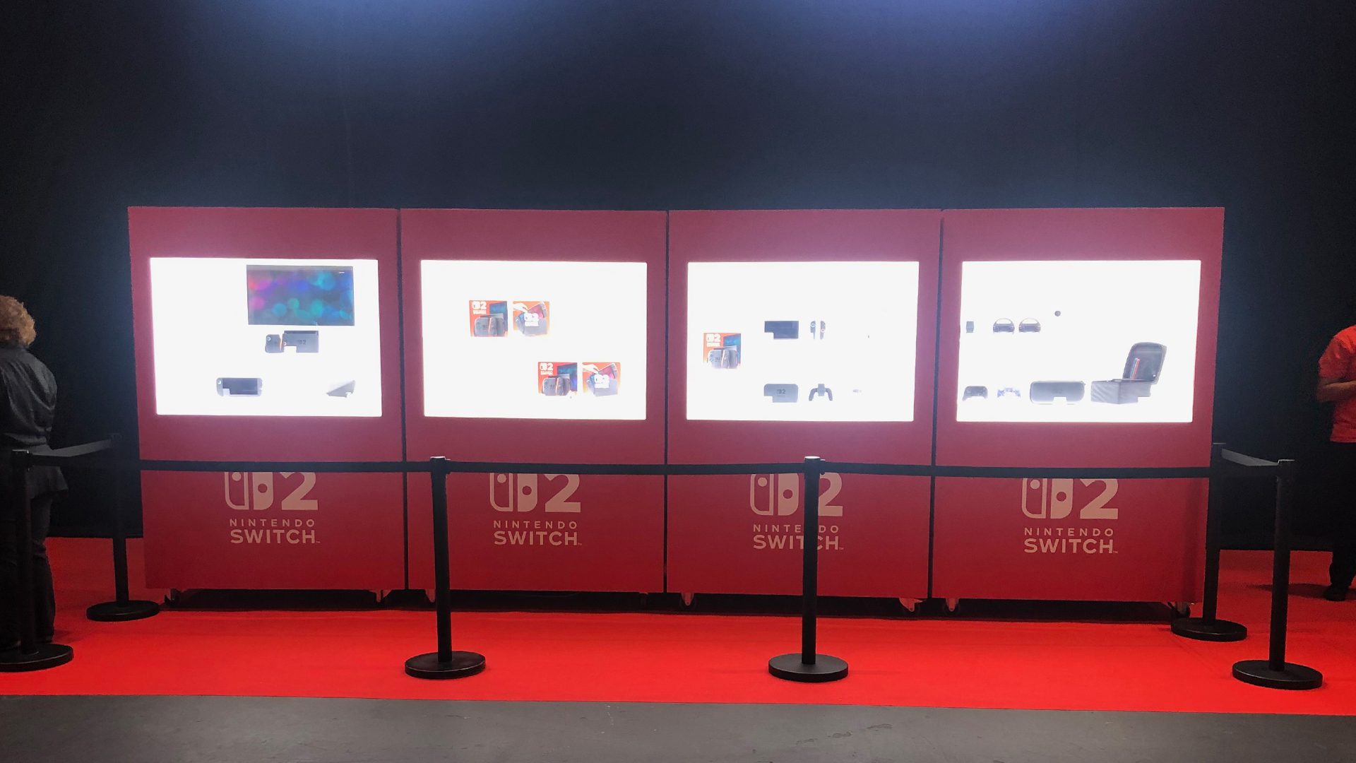 Nintendo Switch 2 Experience London hardware displays Nintendo Switch 2 Experience London hardware displays