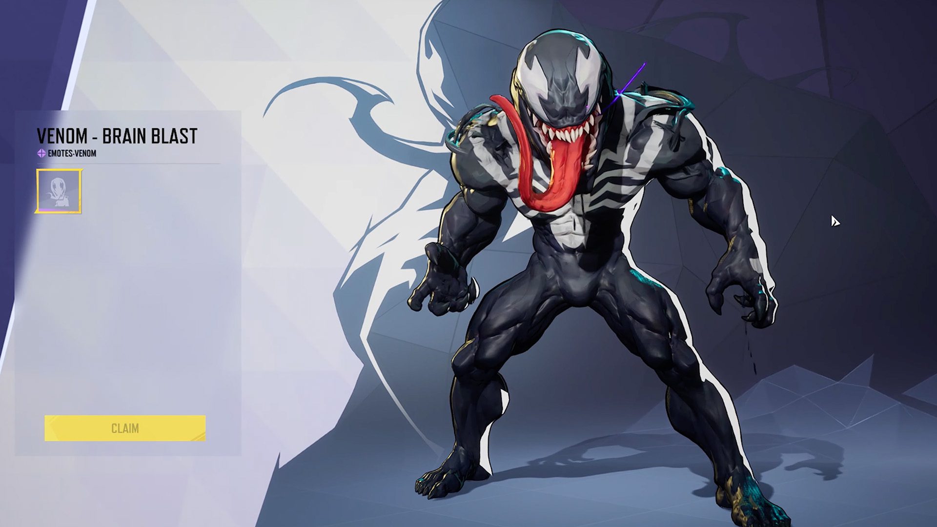 Venom giant size brain blast emote marvel rivals Venom giant size brain blast emote marvel rivals