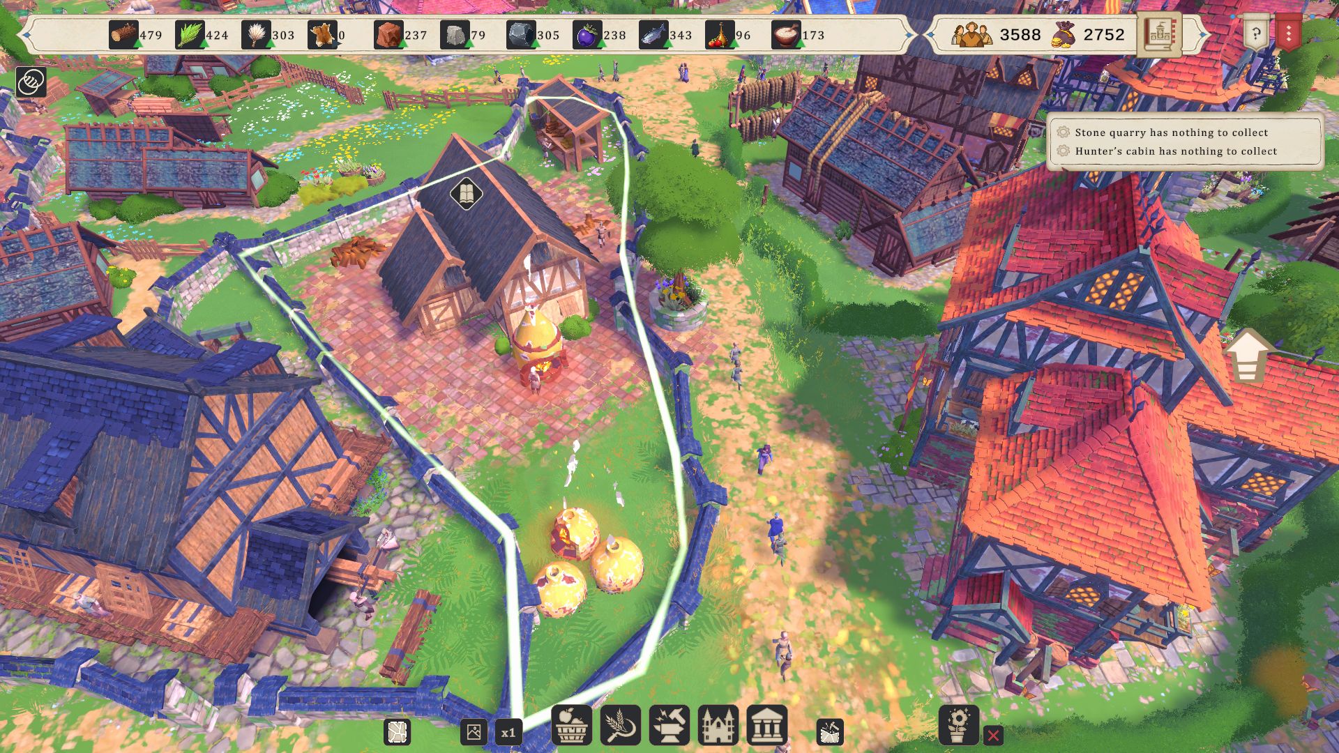 A district is shown in City Tales Medieval Era
