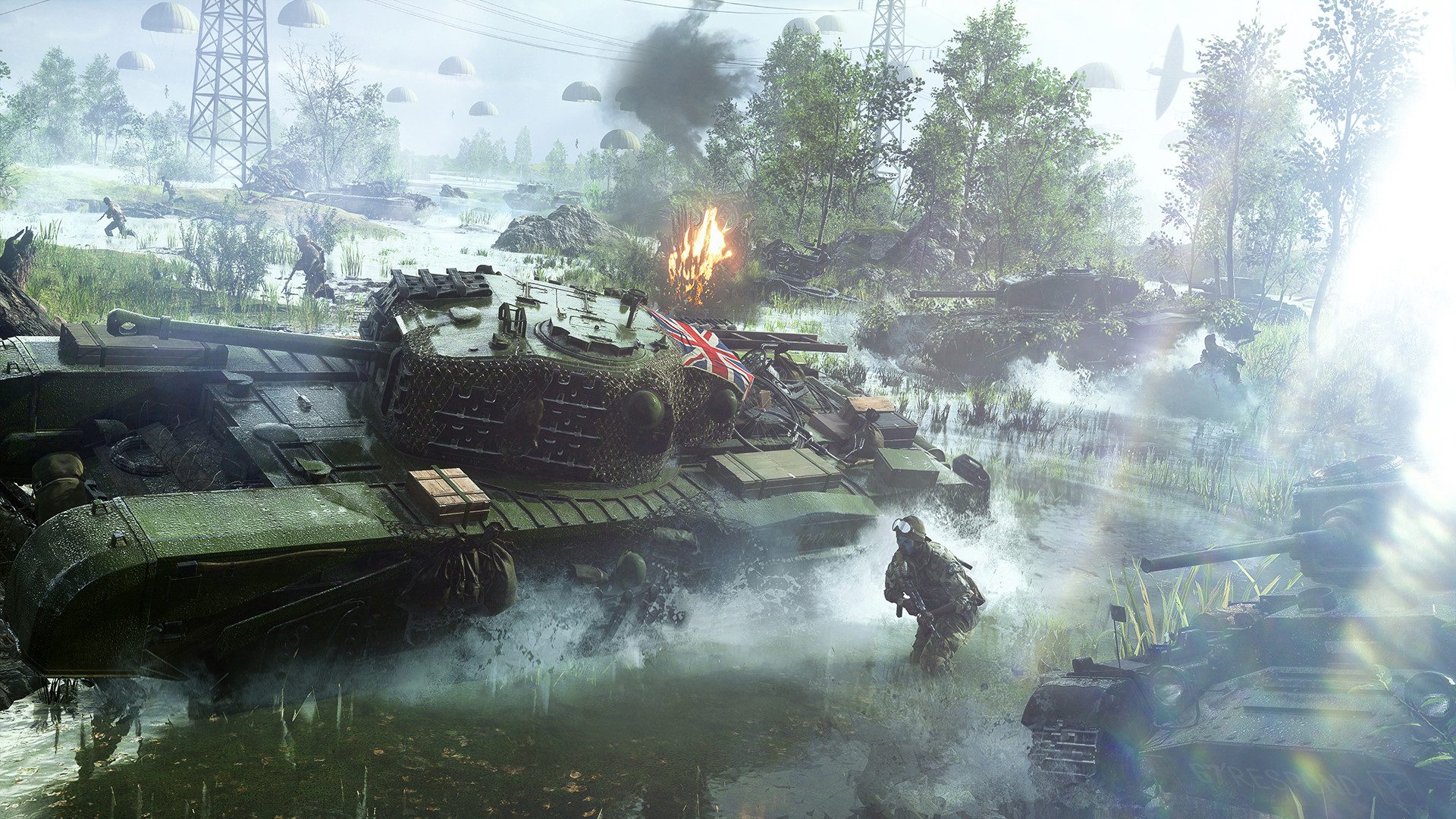 Battlefield V screenshot UK tank grand operation