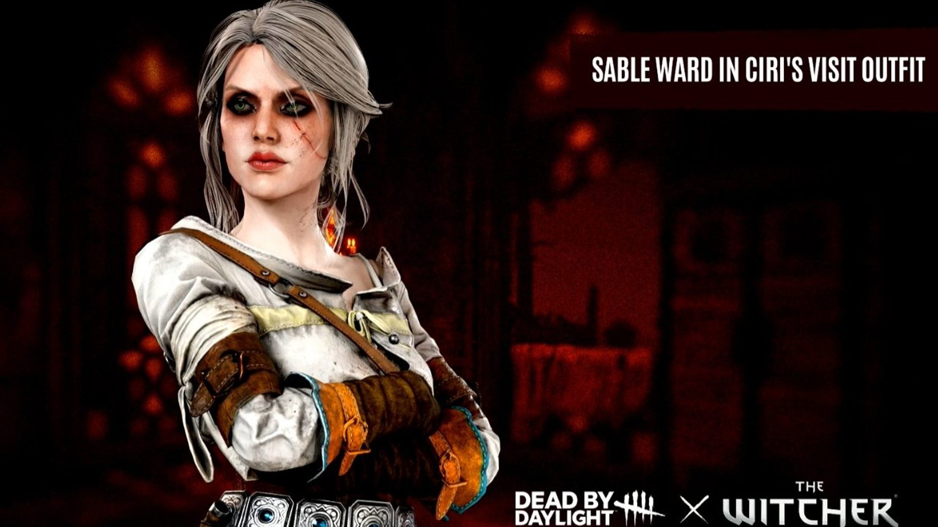Dead by Daylight Sable Ward The Witcher Ciri cosmetic Dead by Daylight Sable Ward The Witcher Ciri cosmetic