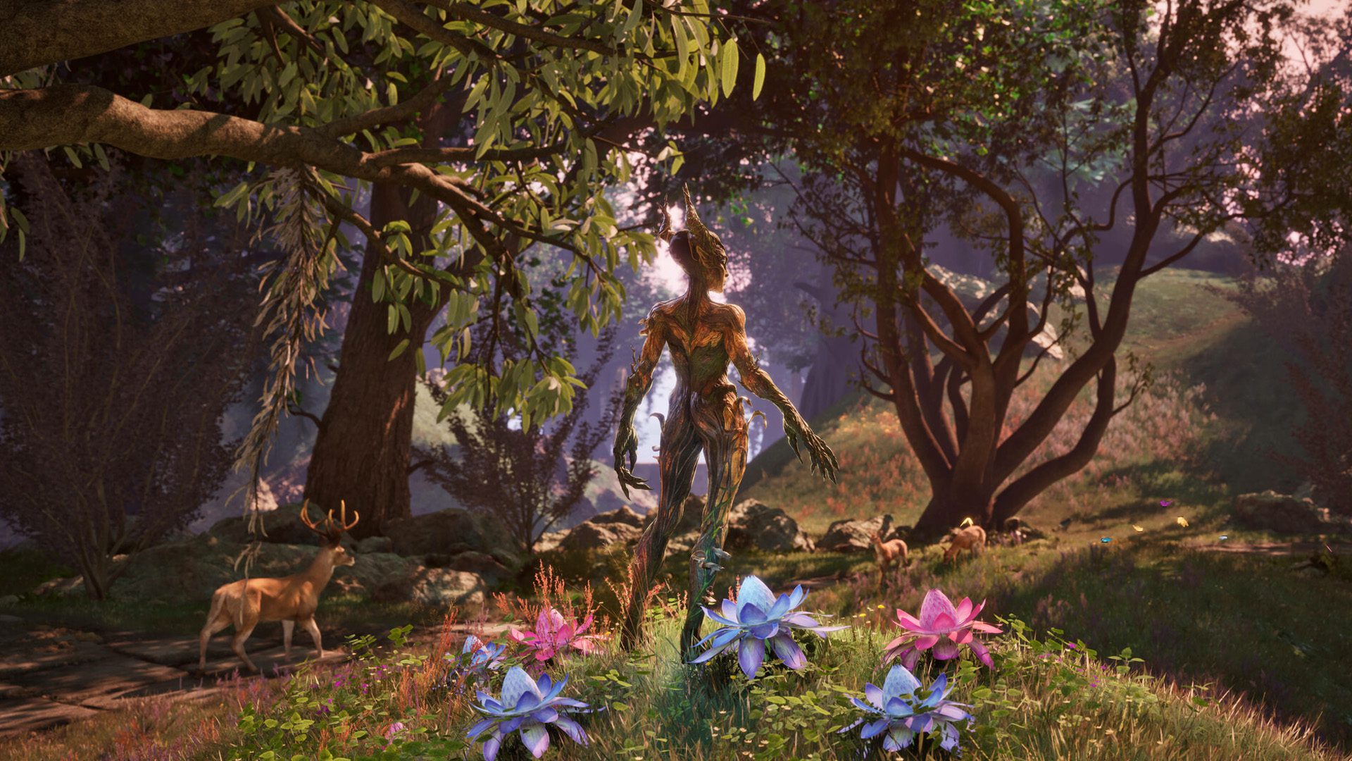 Elder Scrolls IV Oblivion Remastered screenshot in the forest