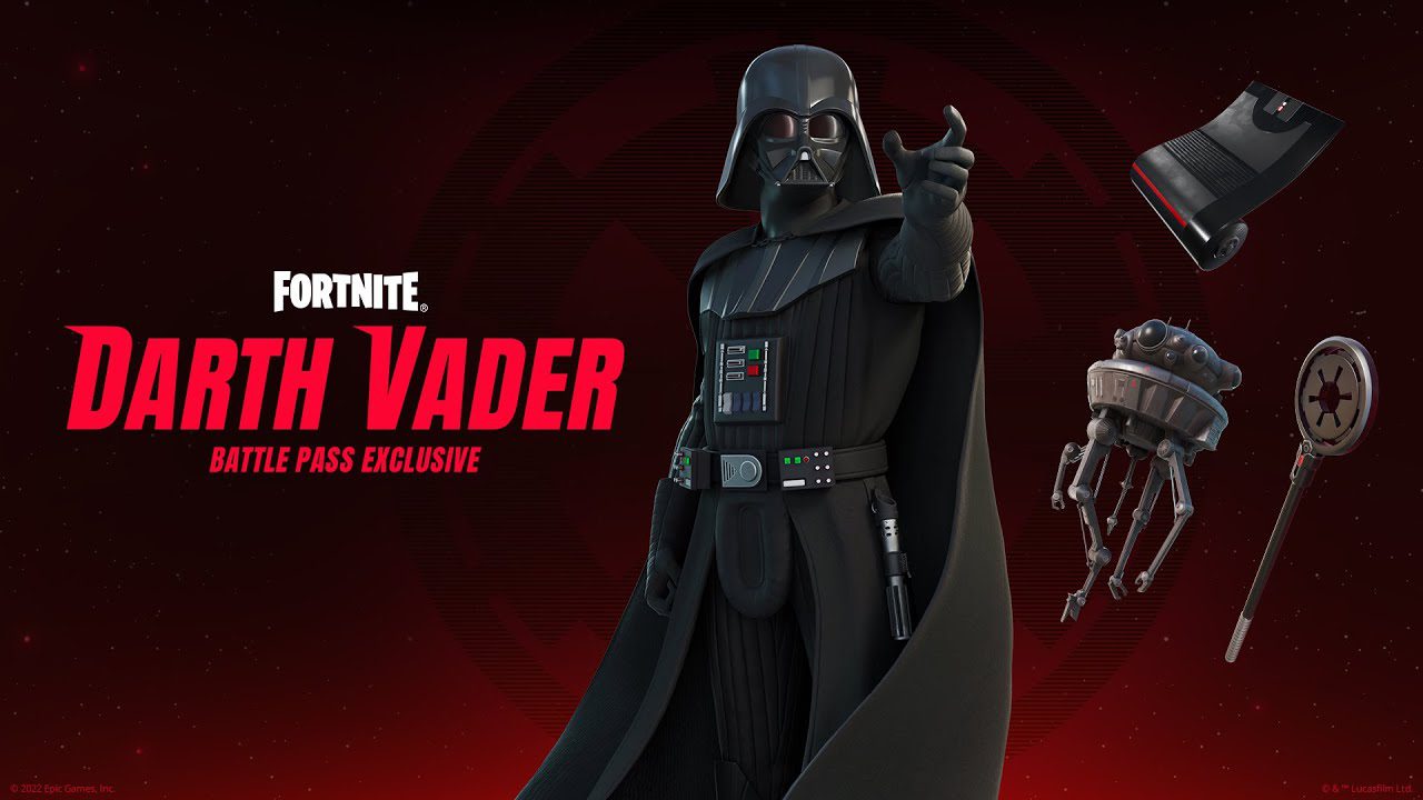 Fortnite Battle Pass vader