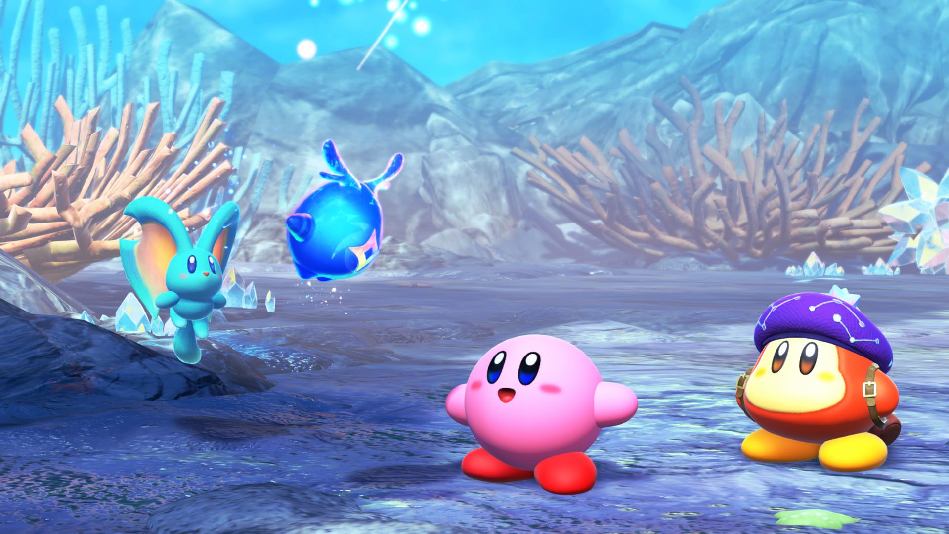 Kirby and the Forgotten Land Star Crossed World Switch 2 edition waddle dee