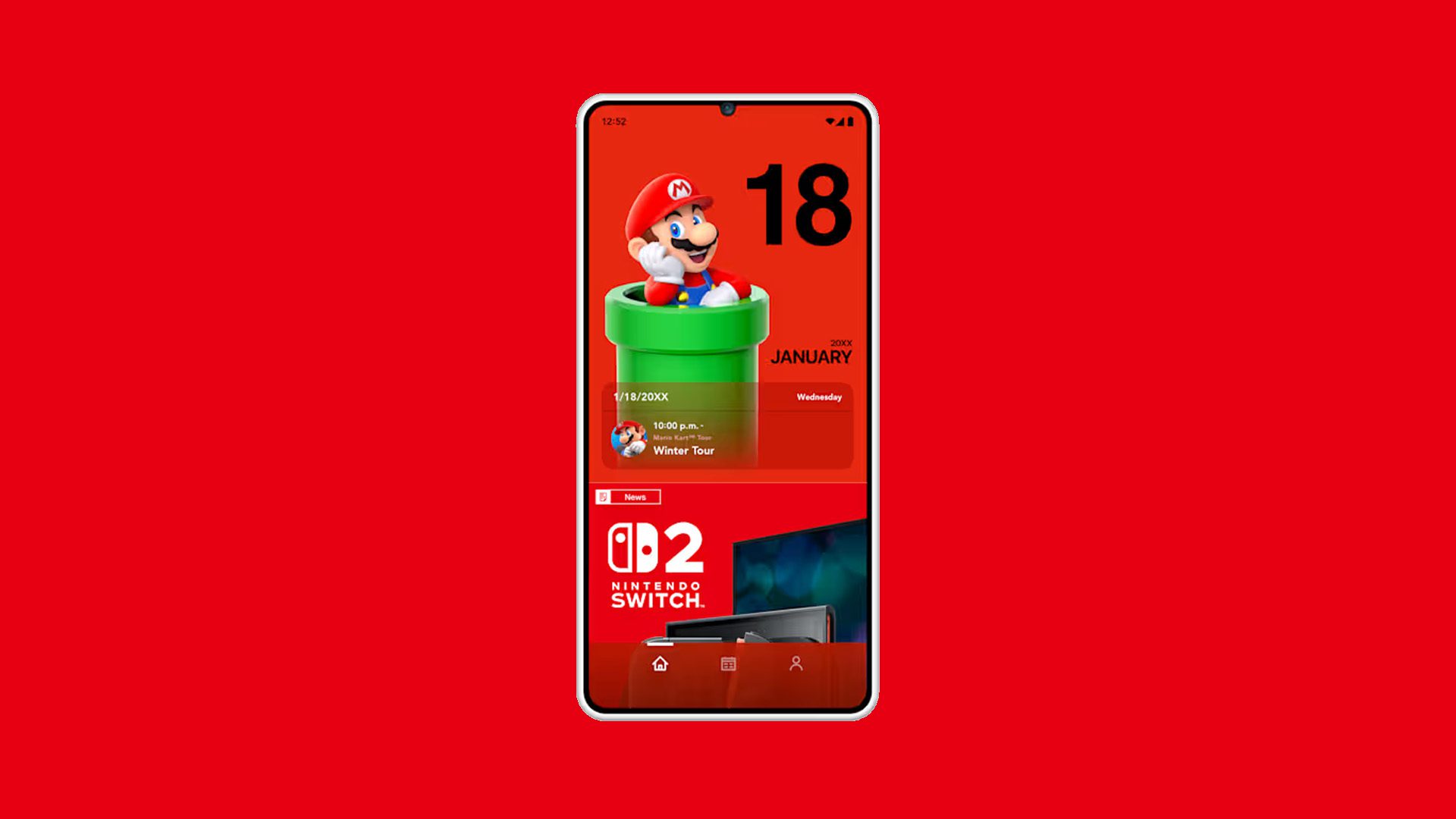 Nintendo Today app mario Nintendo Today app mario