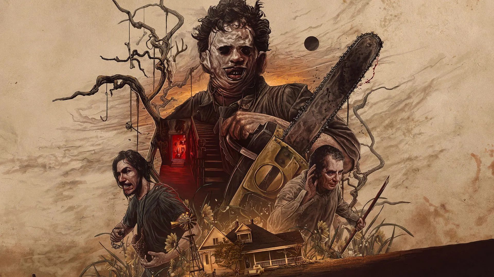 The Texas Chain Saw Massacre game key art
