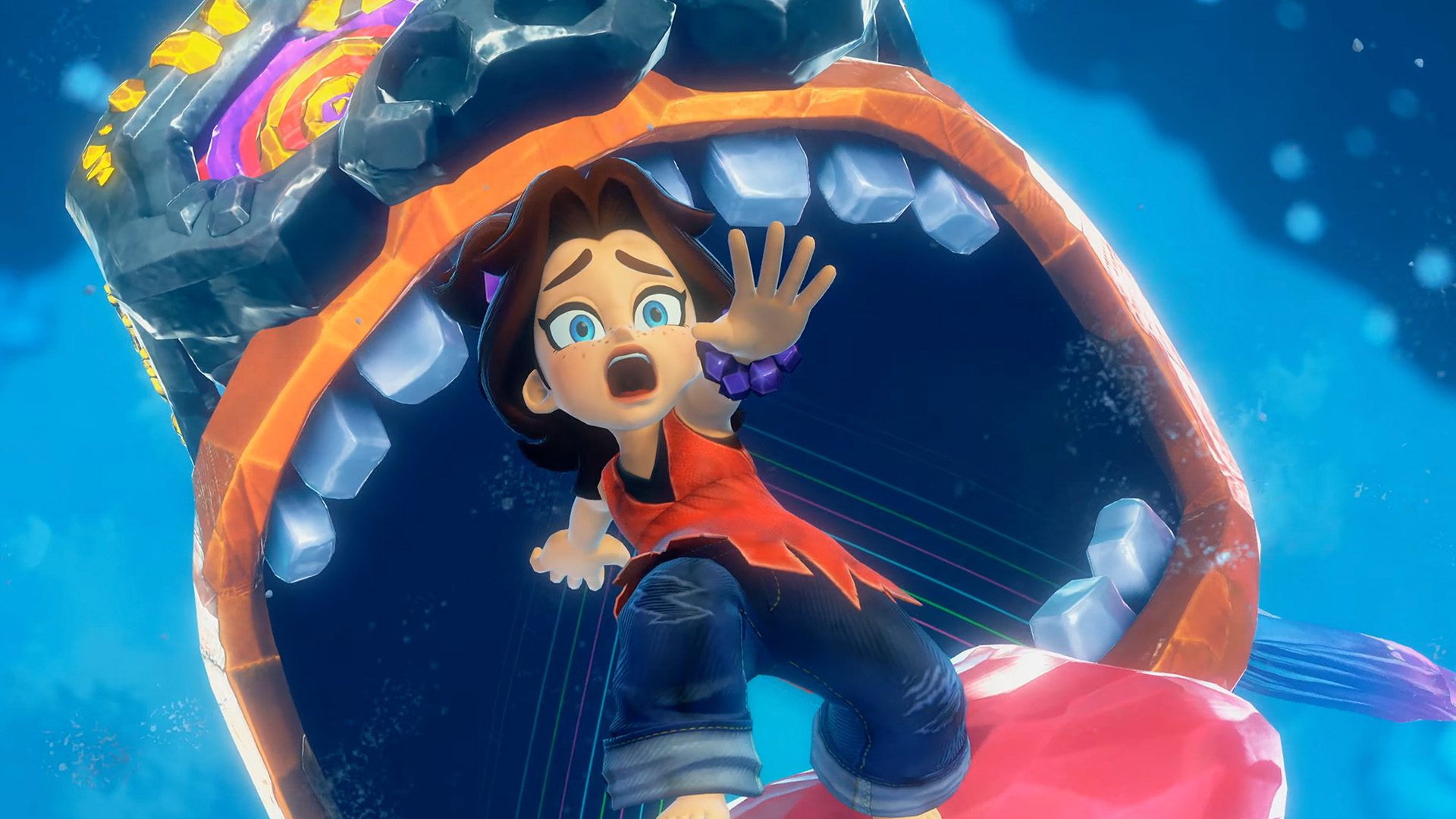 Donkey Kong Bananza pauline falling screenshot