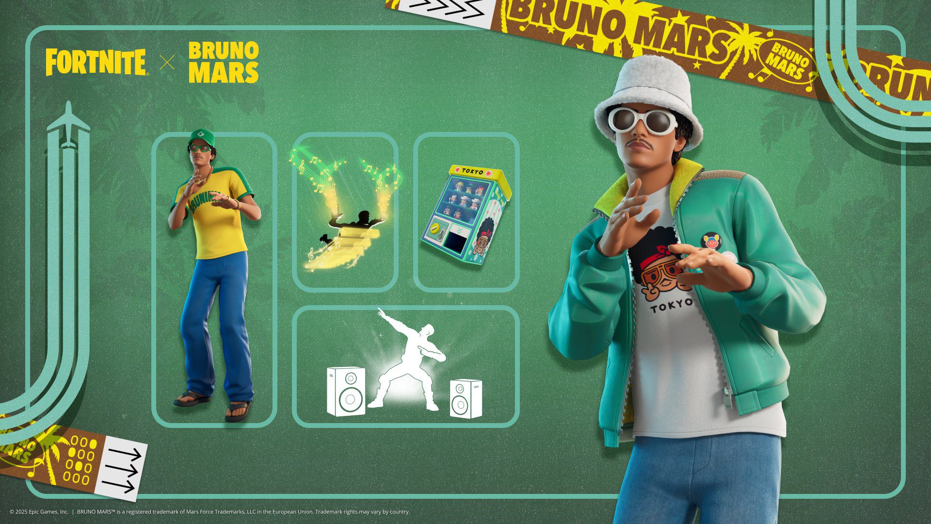 Fortnite Bruno Mars item shop bundle Fortnite Bruno Mars item shop bundle