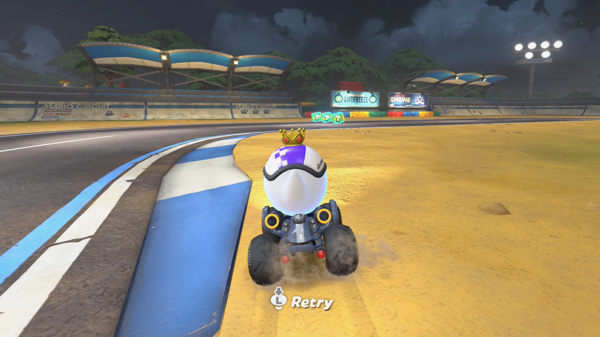 Mario Kart World P Switch failed mission retry Mario Kart World P Switch failed mission retry