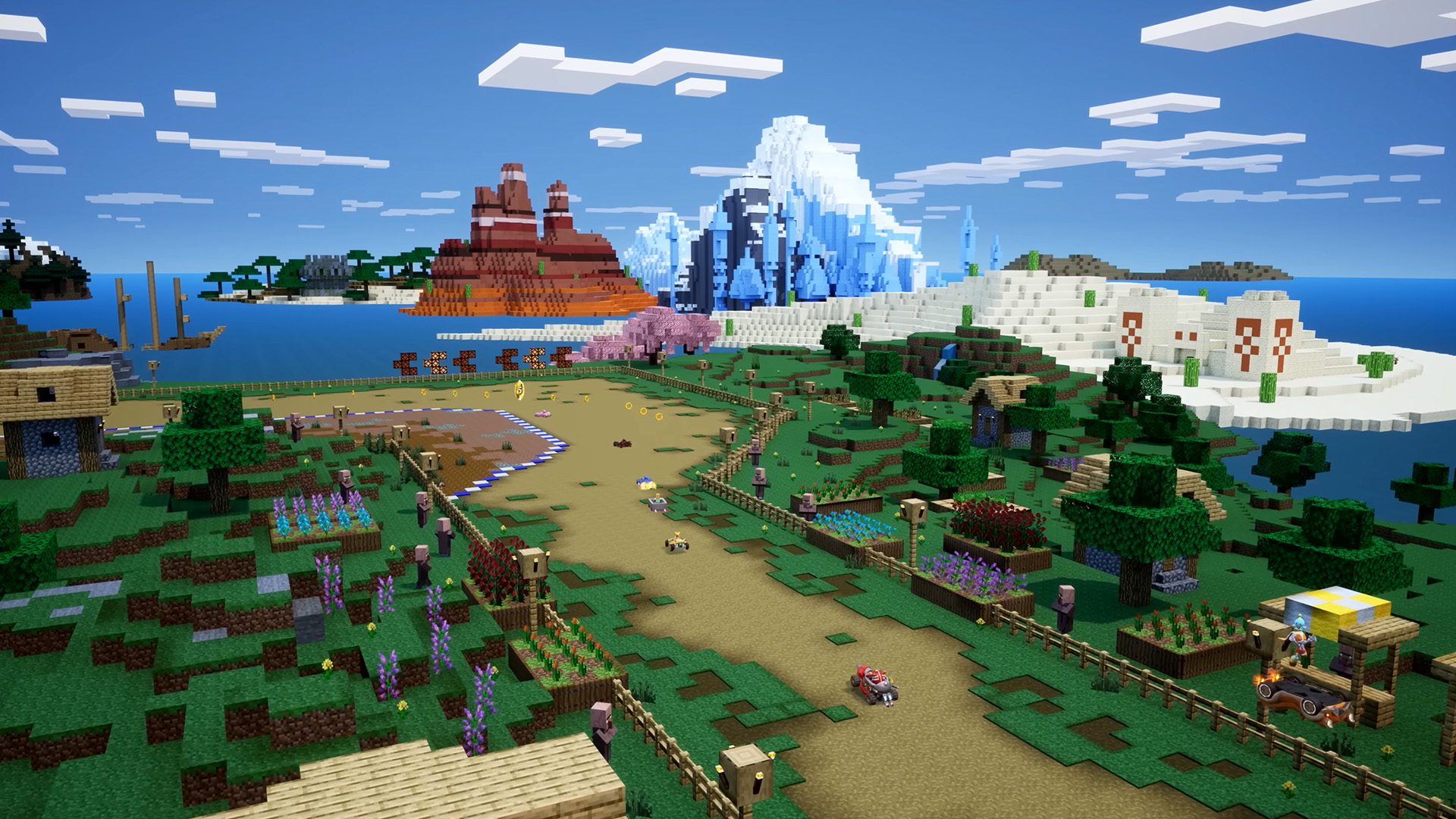 Sonic Racing CrossWorlds minecraft map