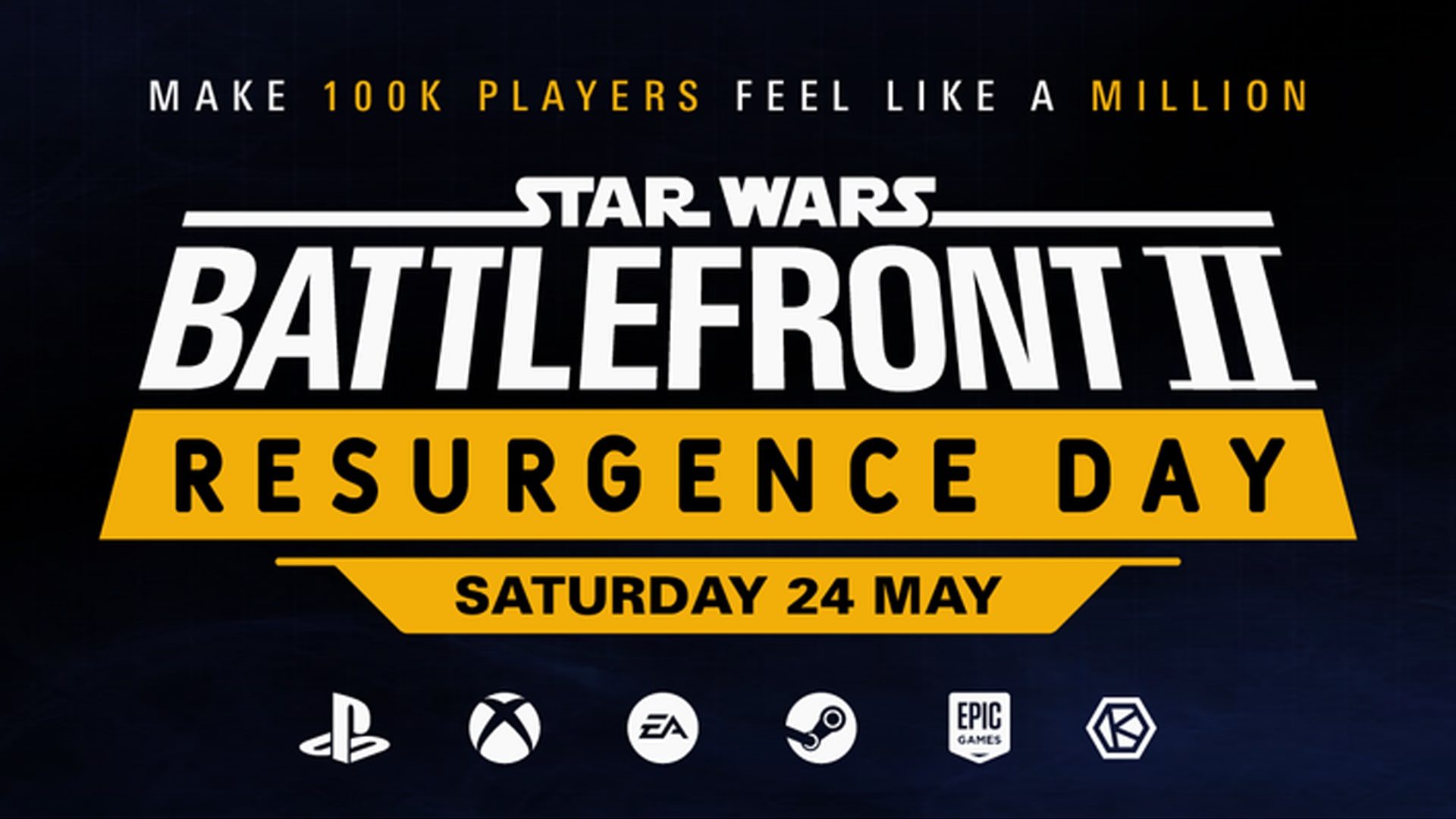 Star Wars Battlefront 2 Resurgence Day poster