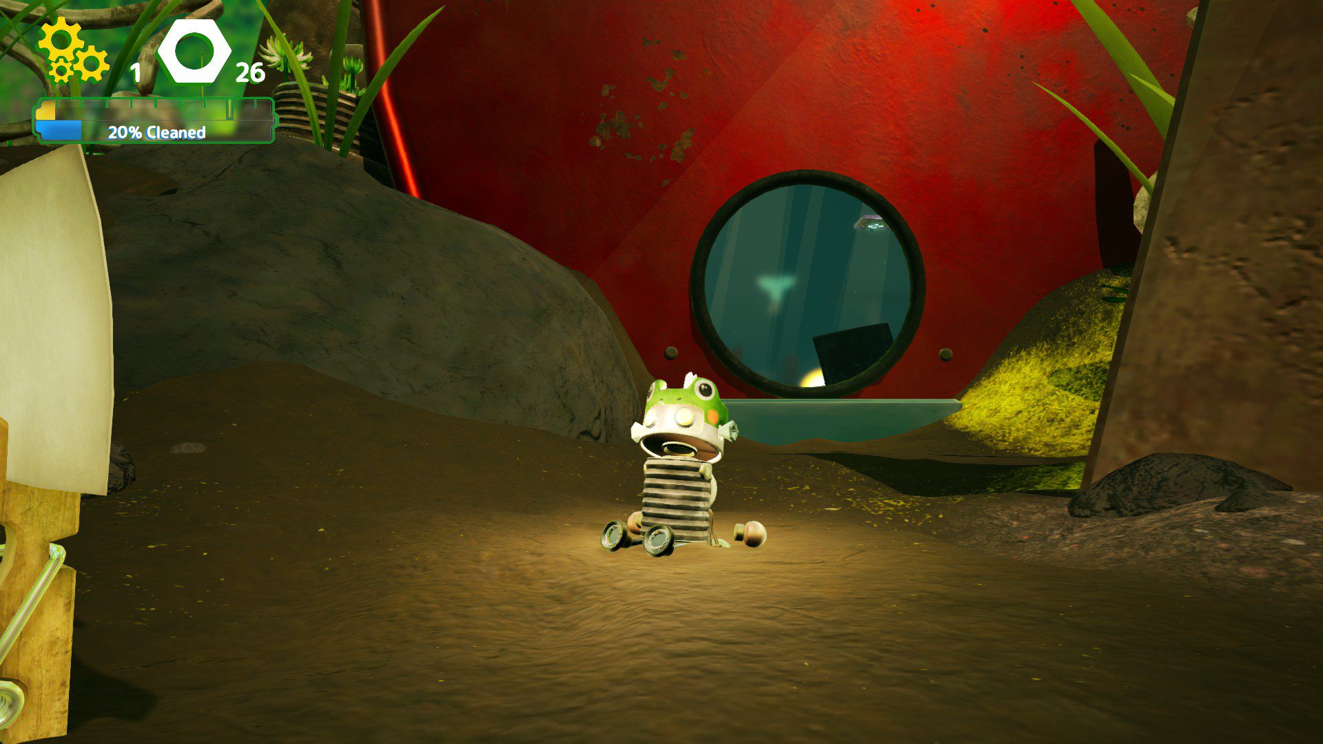 MiscFrog Buddy in a frog costume