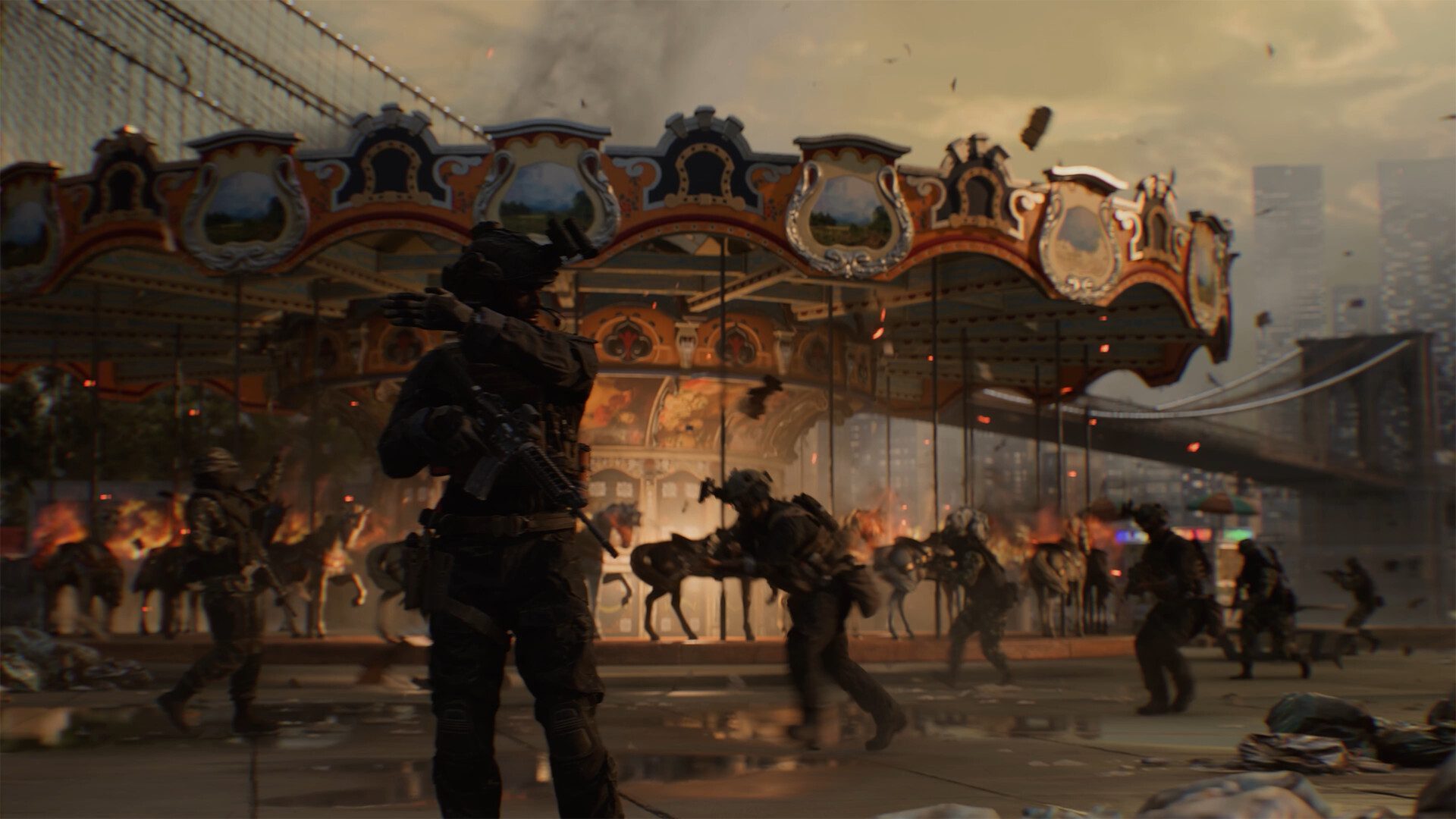 Battlefield 6 fairground screenshot