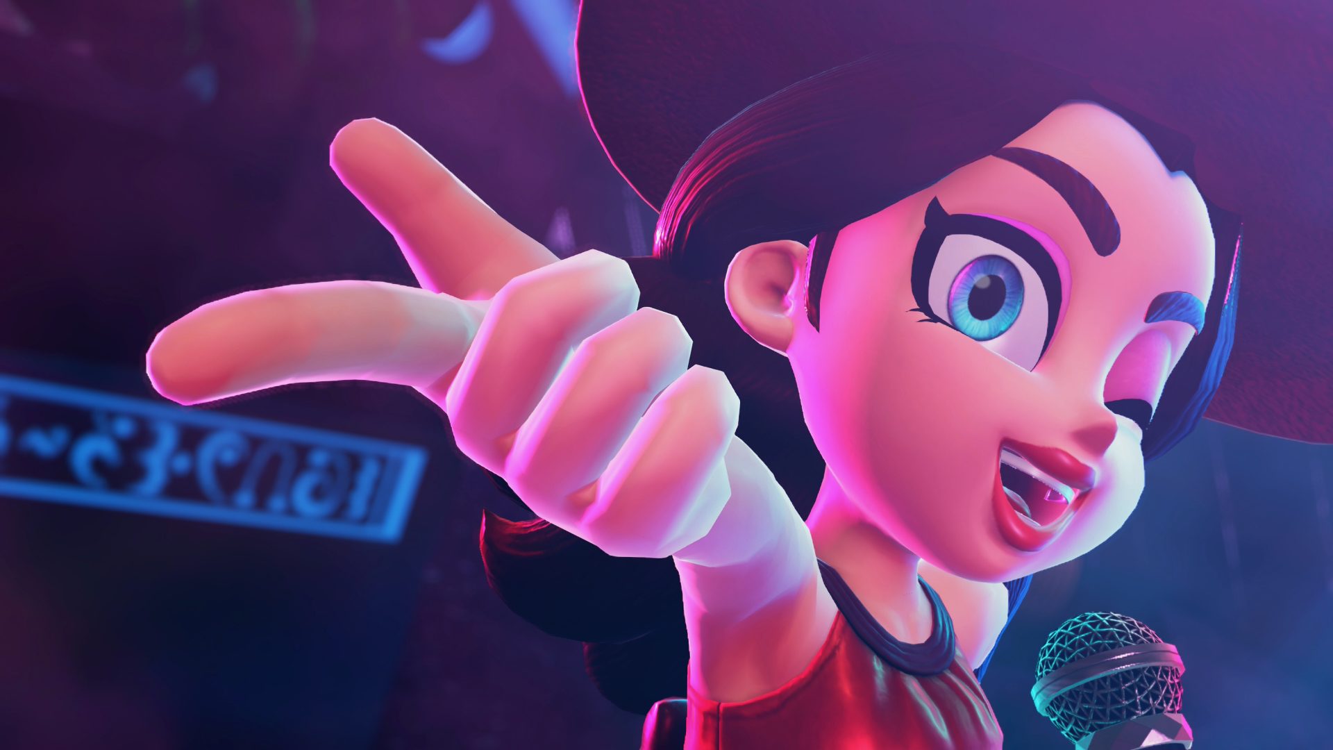 Donkey Kong Bananza screenshot Pauline performing