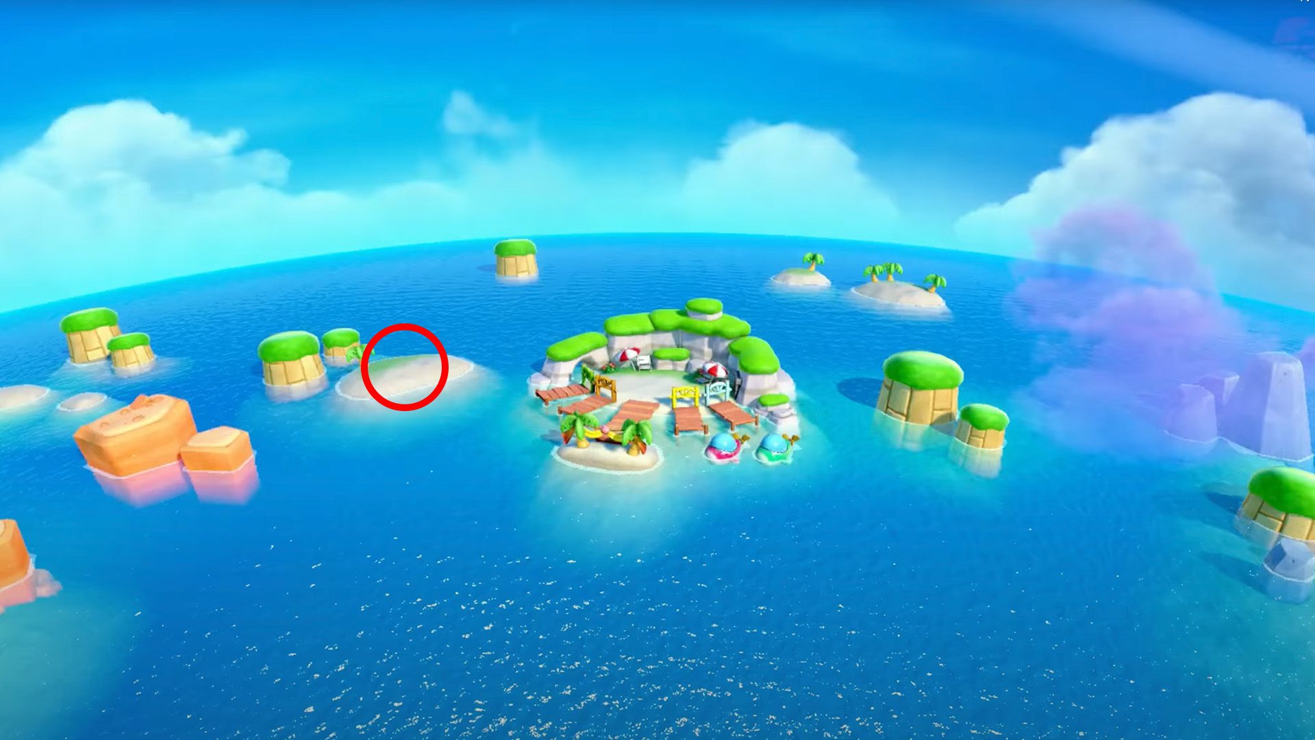 Super Mario Party Jamboree Pauline location