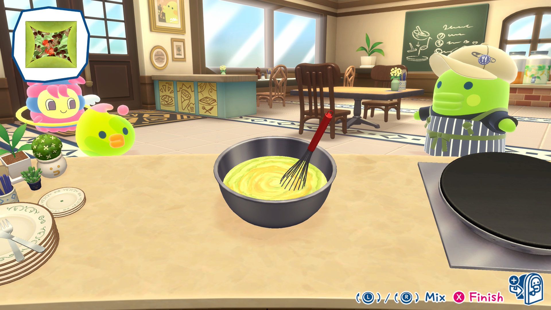 Tamagotchi Plaza Kuchipachi Galette shop mixing Tamagotchi Plaza Kuchipachi Galette shop mixing