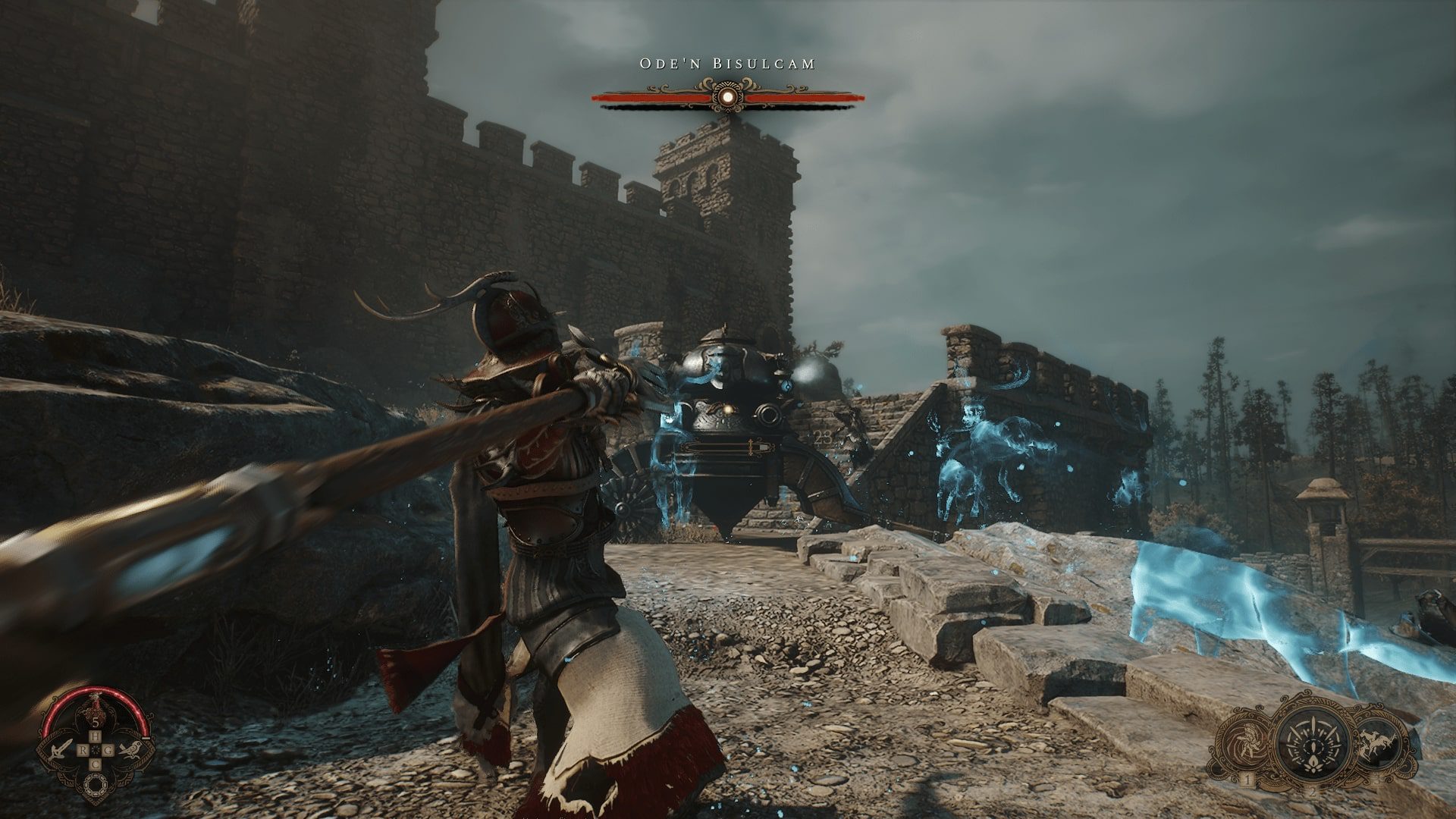 pact The Envoy fighting an Ode'n Bisulcam