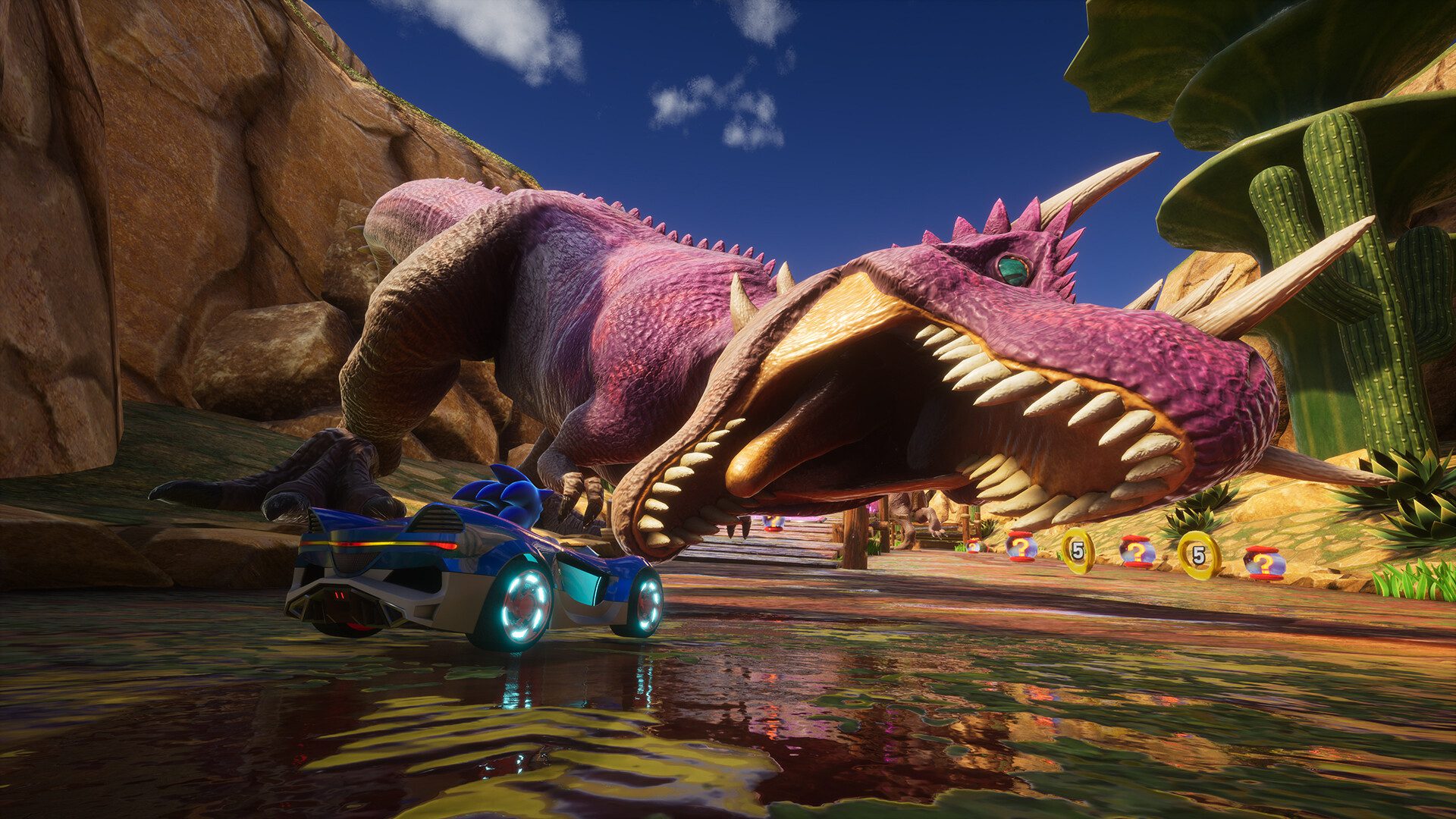 Sonic Racing CrossWorlds Dinosaur Jungle