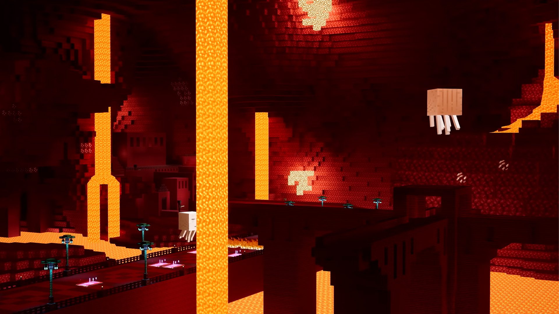 Sonic Racing CrossWorlds Minecraft nether map